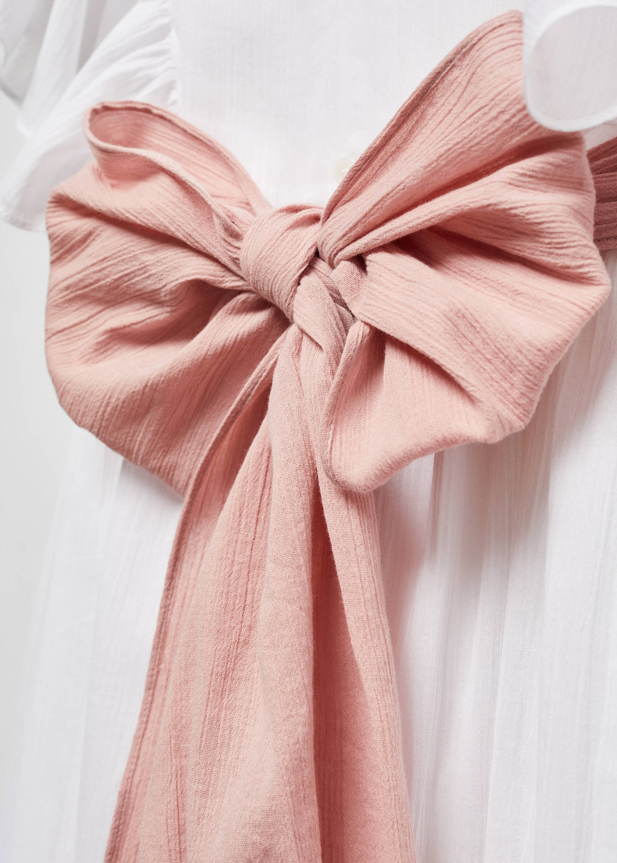 Kleid aus Crinkle-Baumwolle - Detail des Artikels 0