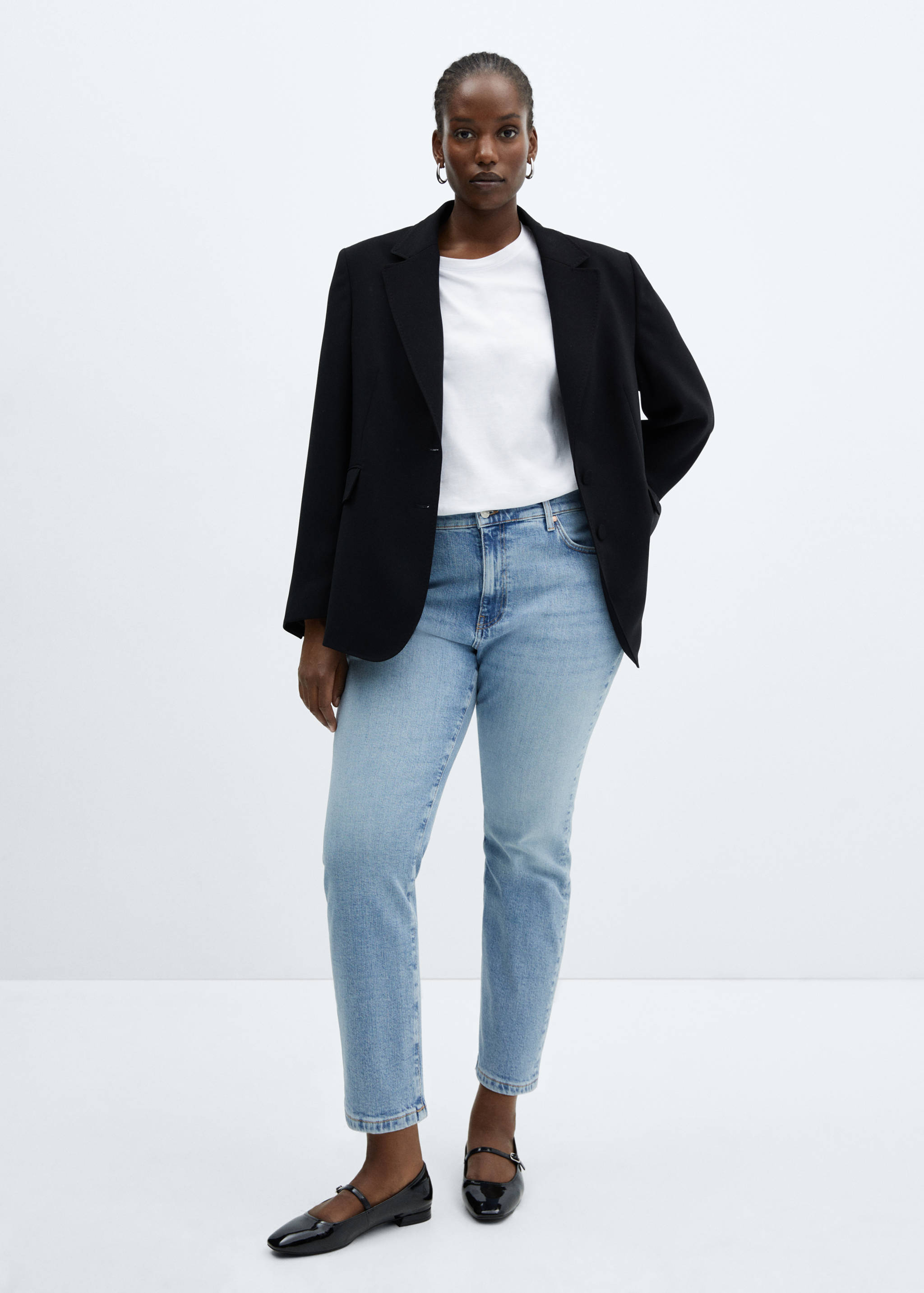 Claudia slim-fit cropped jeans - Details of the article 3