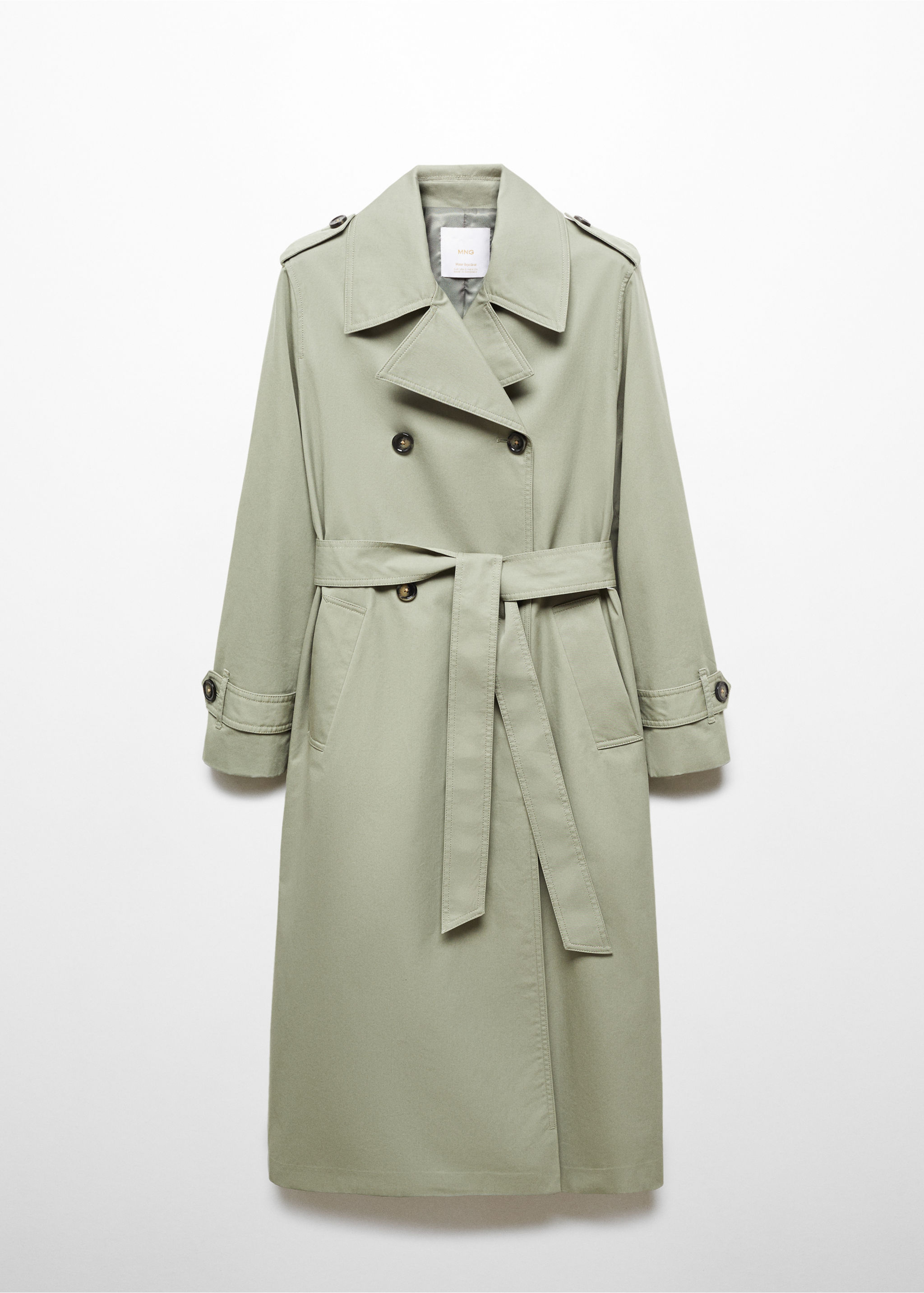 Double-breasted trench coat - Article without model