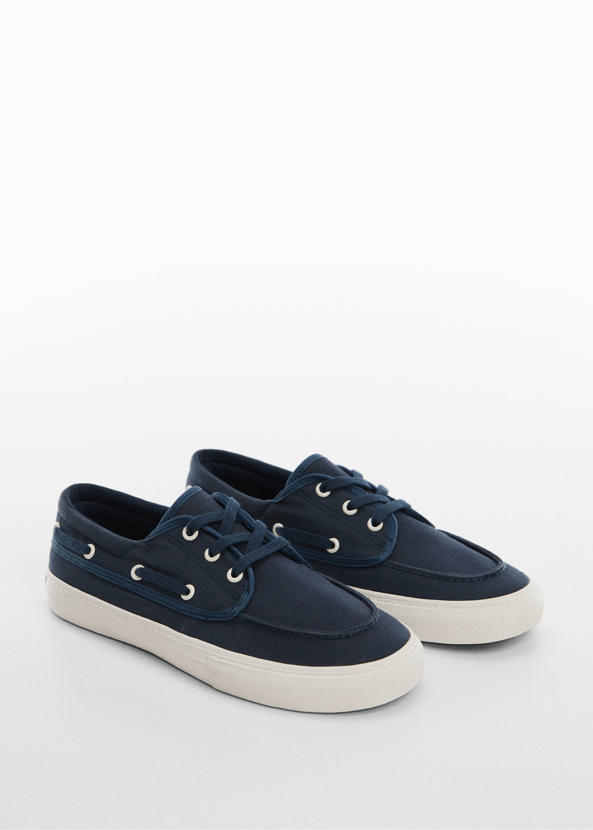 Sporty nautical laces - Medium plane, Blue. Ref: 67094018-00.