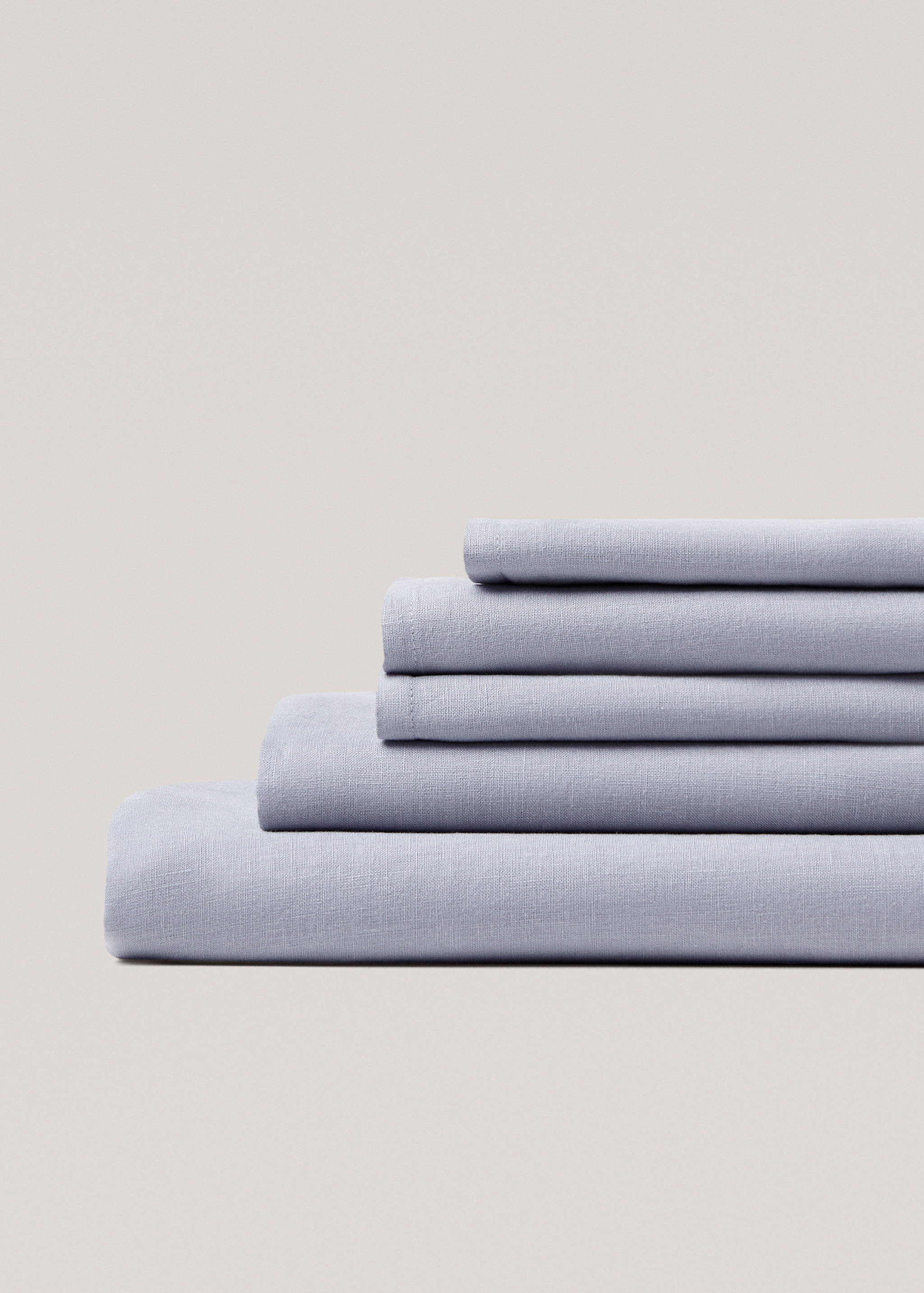 Linen top sheet for 180/200 cm bed - Details of the article 1