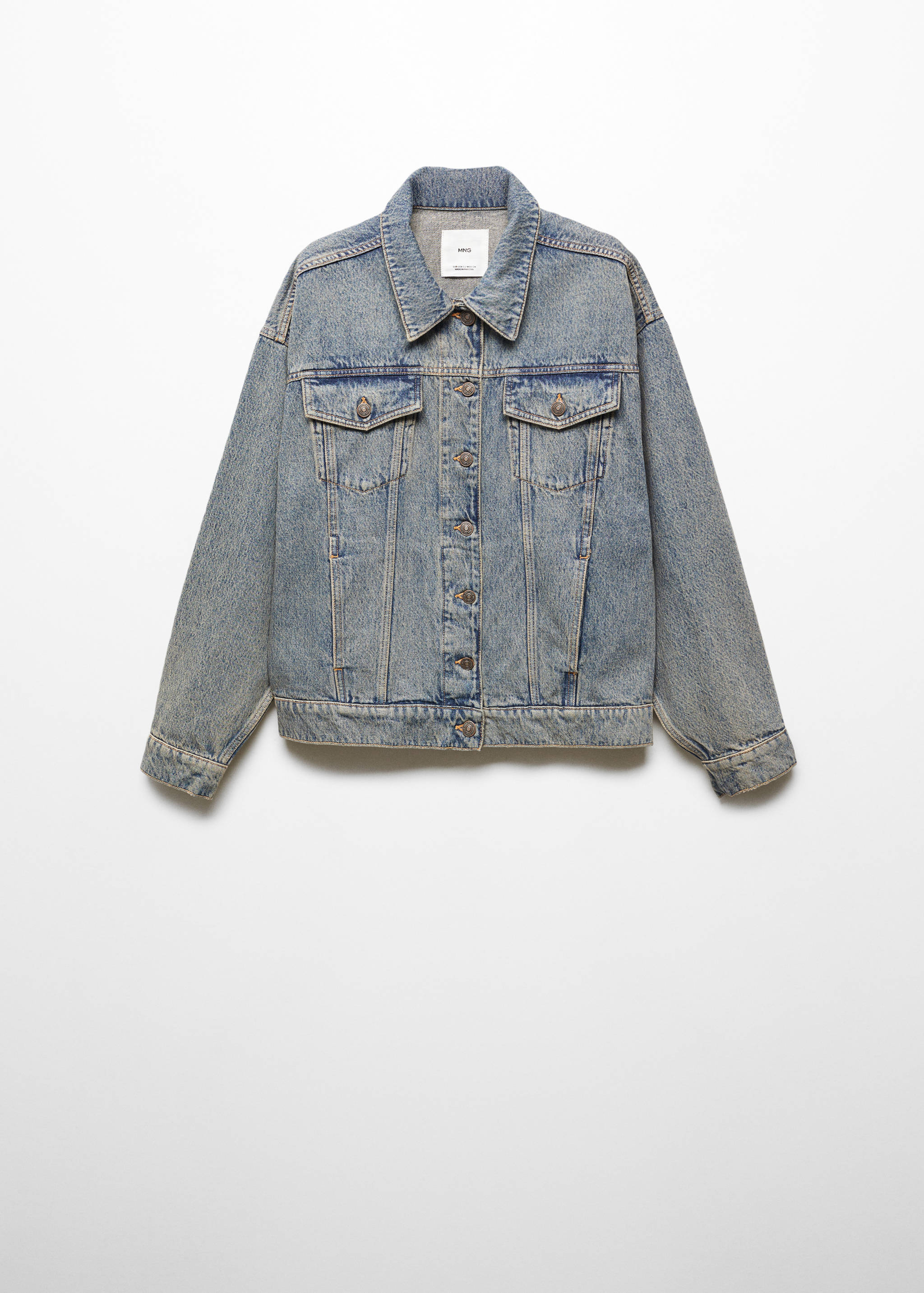 Oversize denim jacket - Article without model