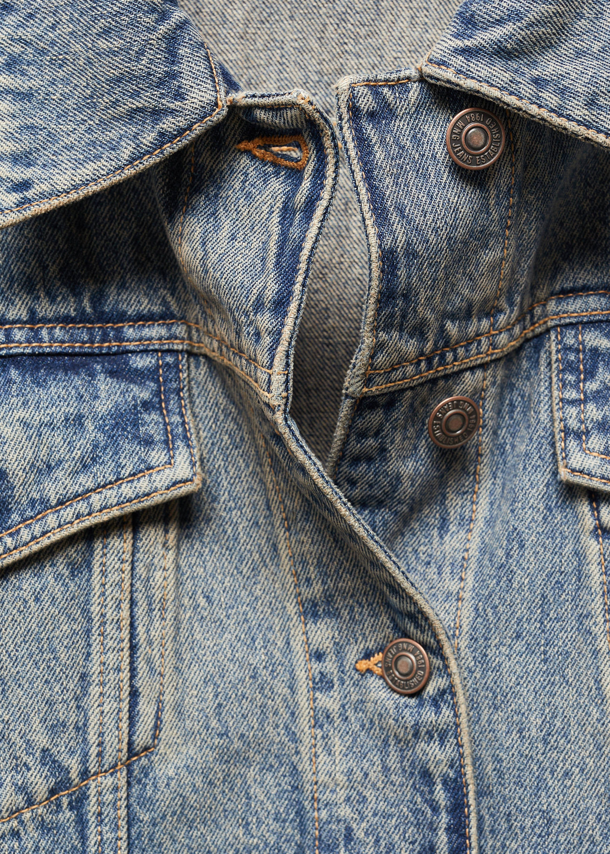 Oversize denim jacket - Details of the article 8