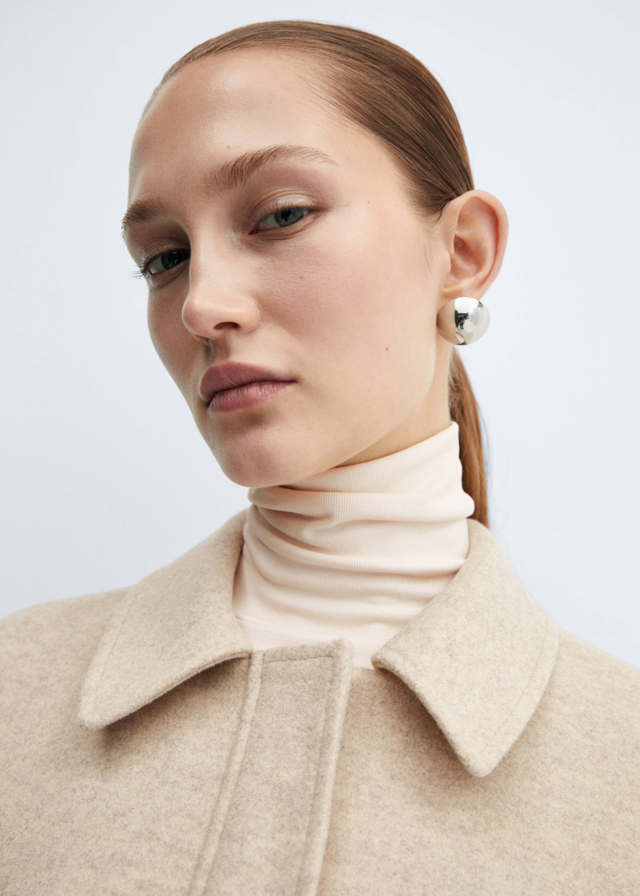Zipper decorative seams jacket - Details of the article 1