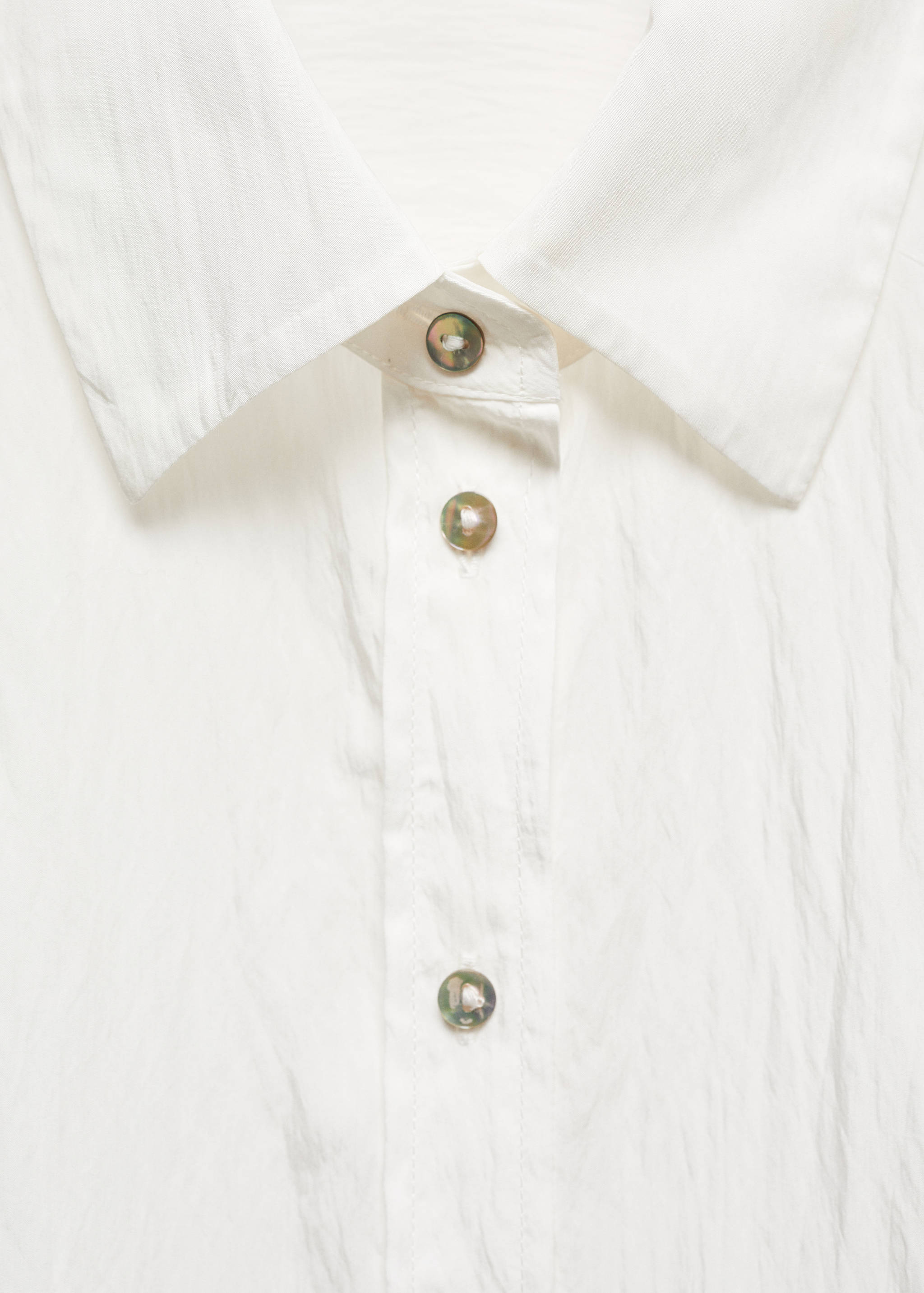 Creased-effect shirt - Details of the article 8