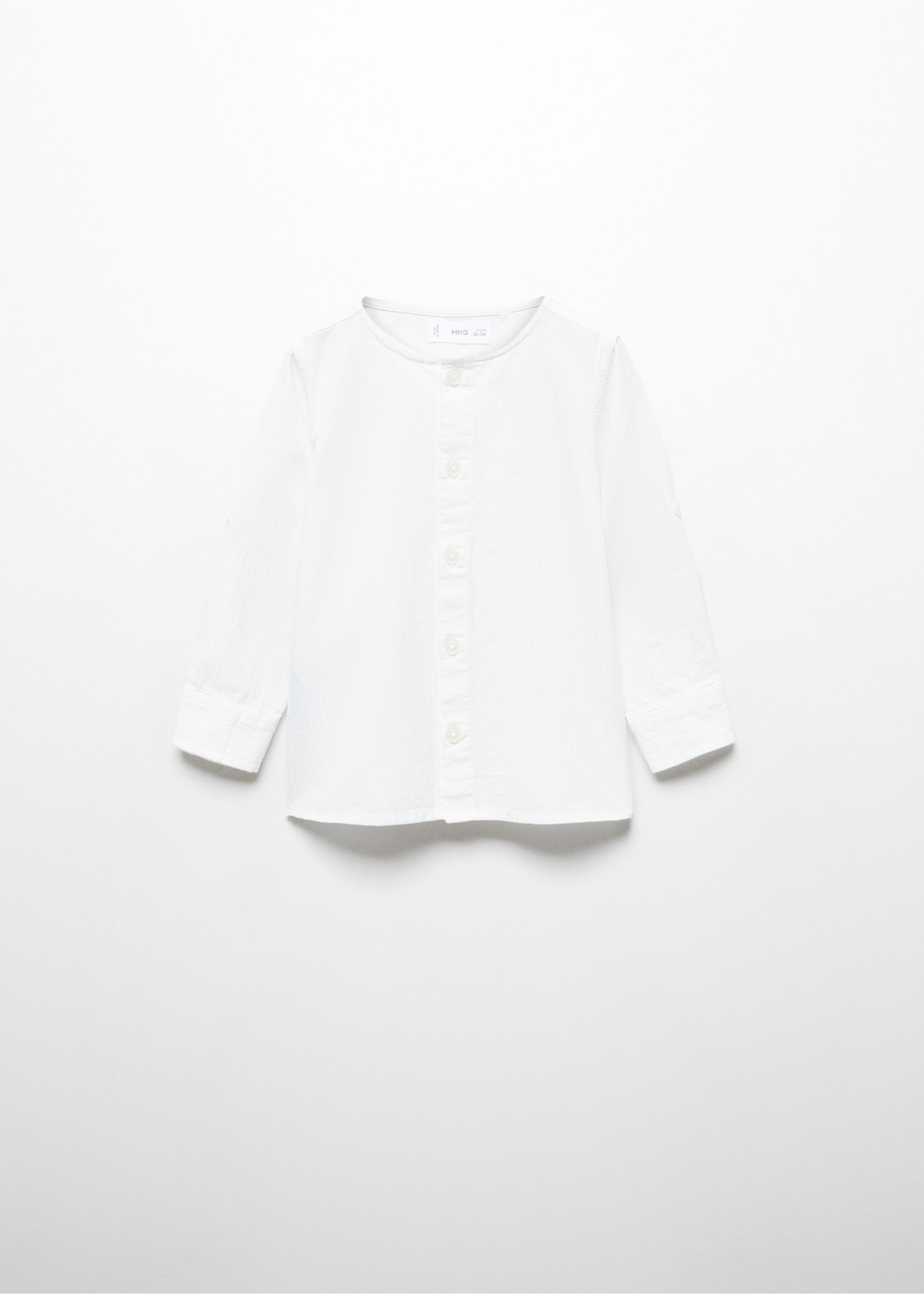 Mao collar shirt - Article without model