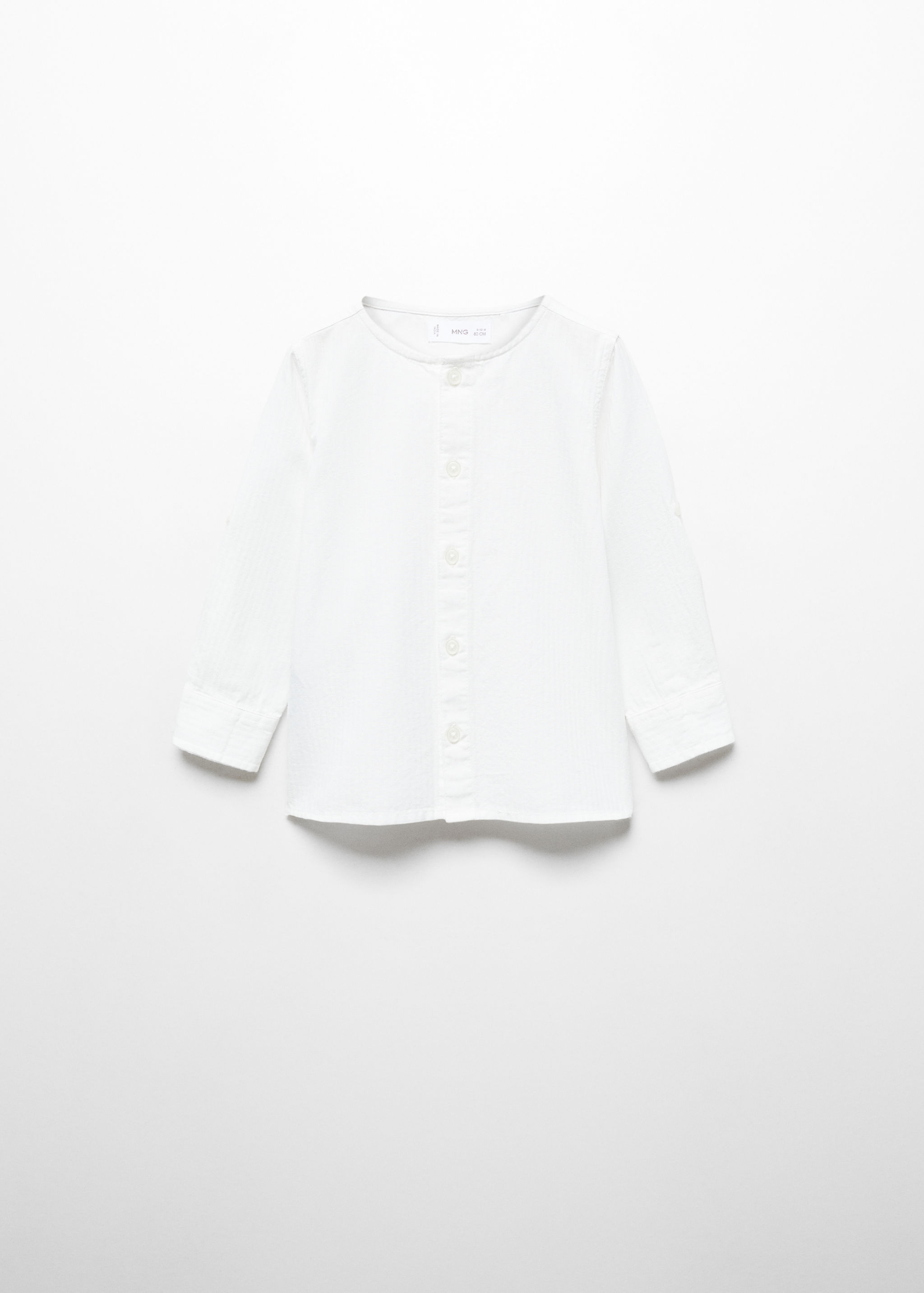 Mao collar shirt - Article without model