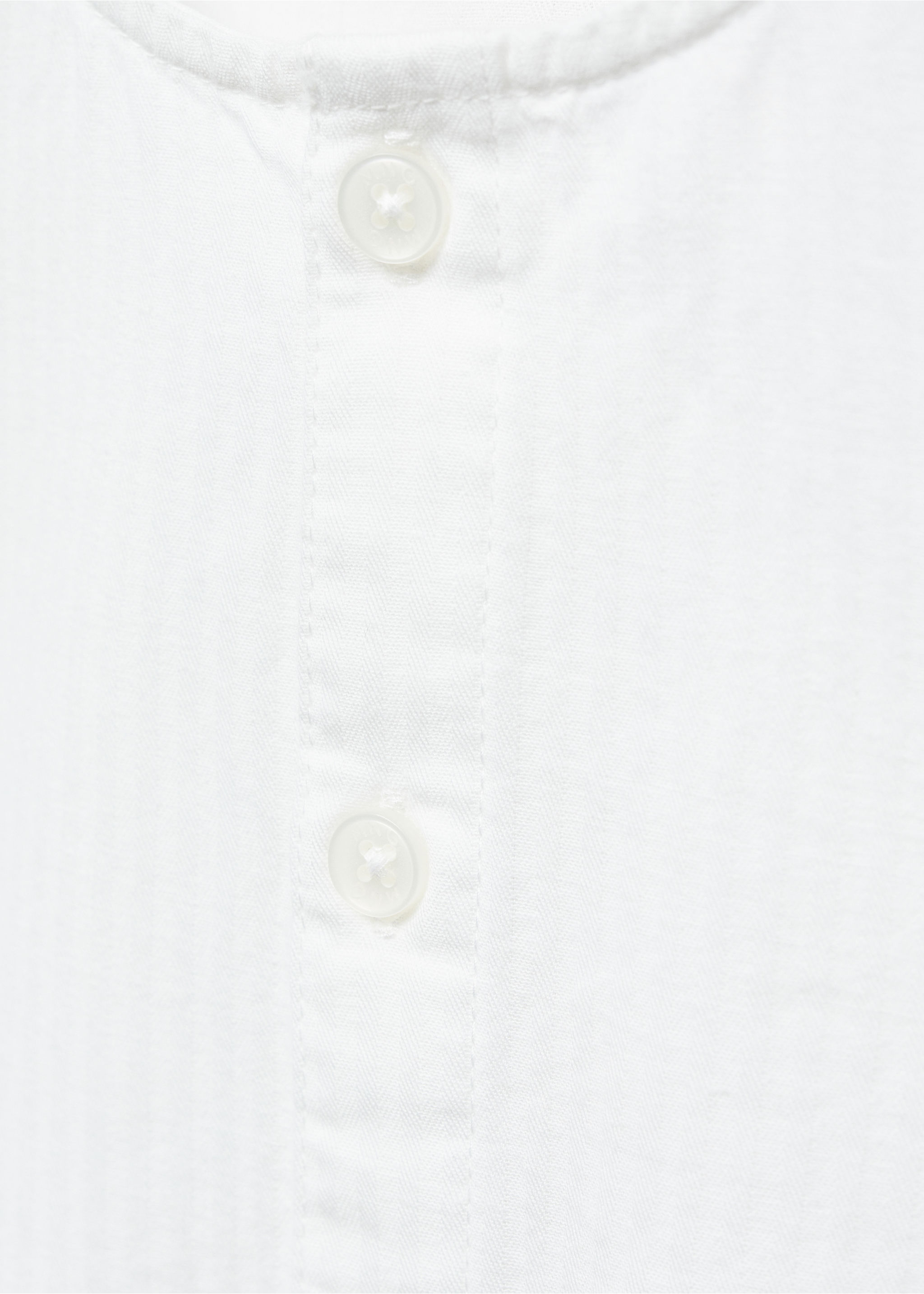 Mao collar shirt - Details of the article 0