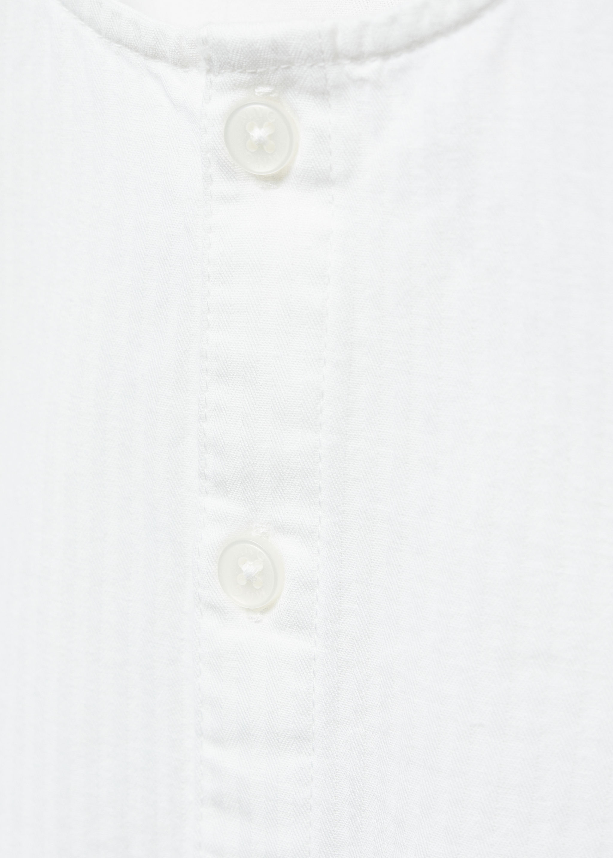 Mao collar shirt - Details of the article 0