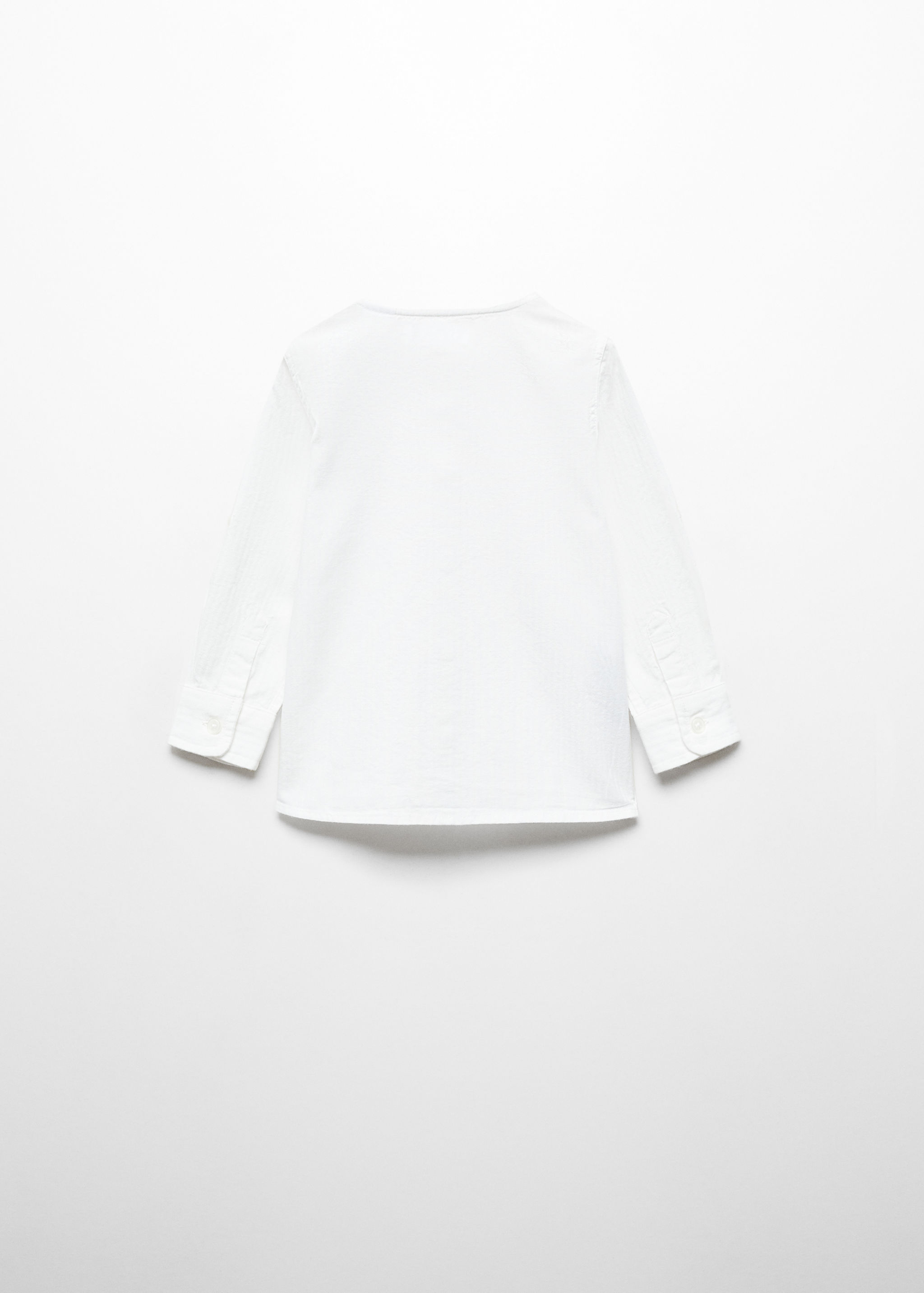 Camisa coll mao - Revers de l'article