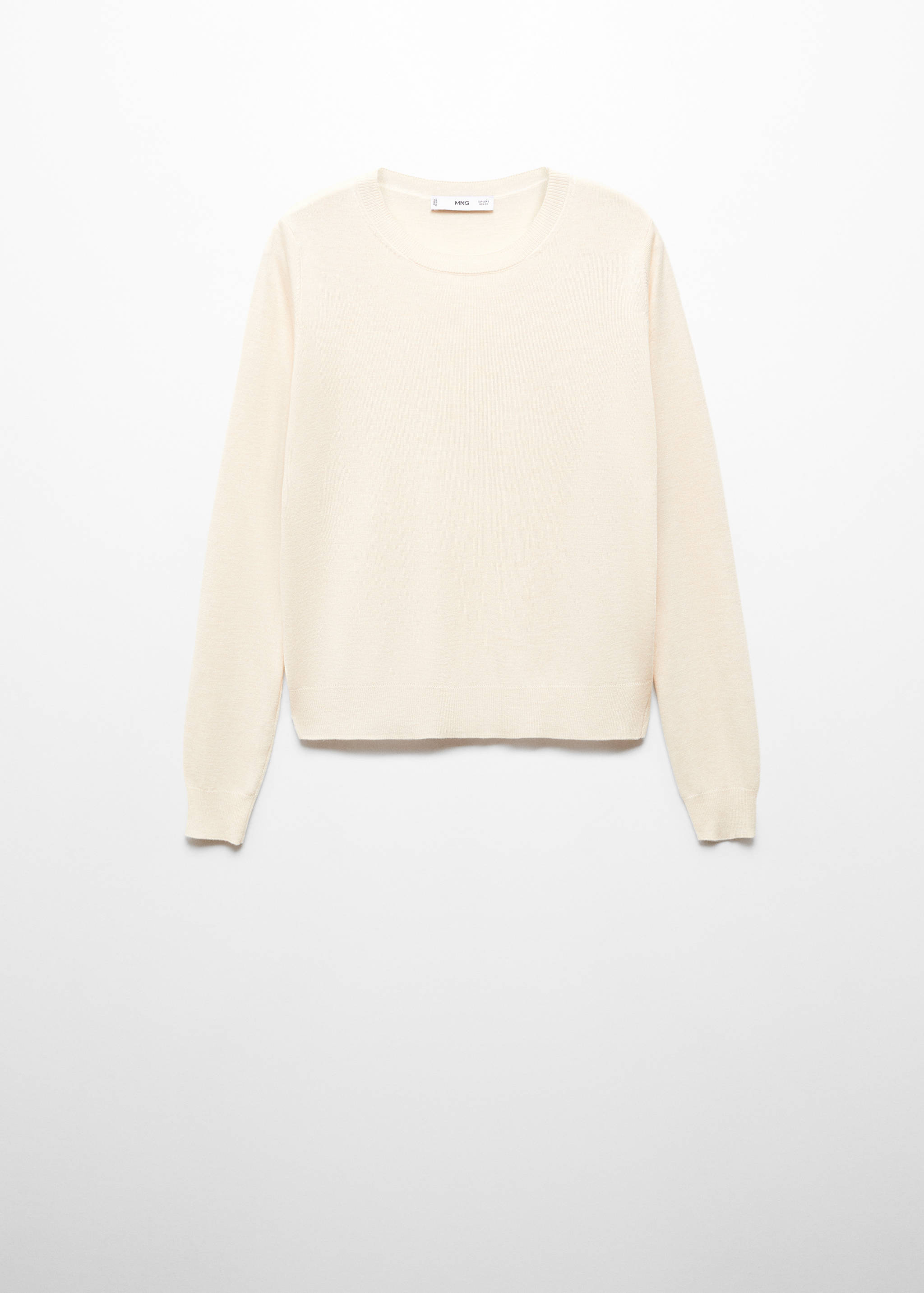 Jersey punto cuello redondo - Artículo sin modelo