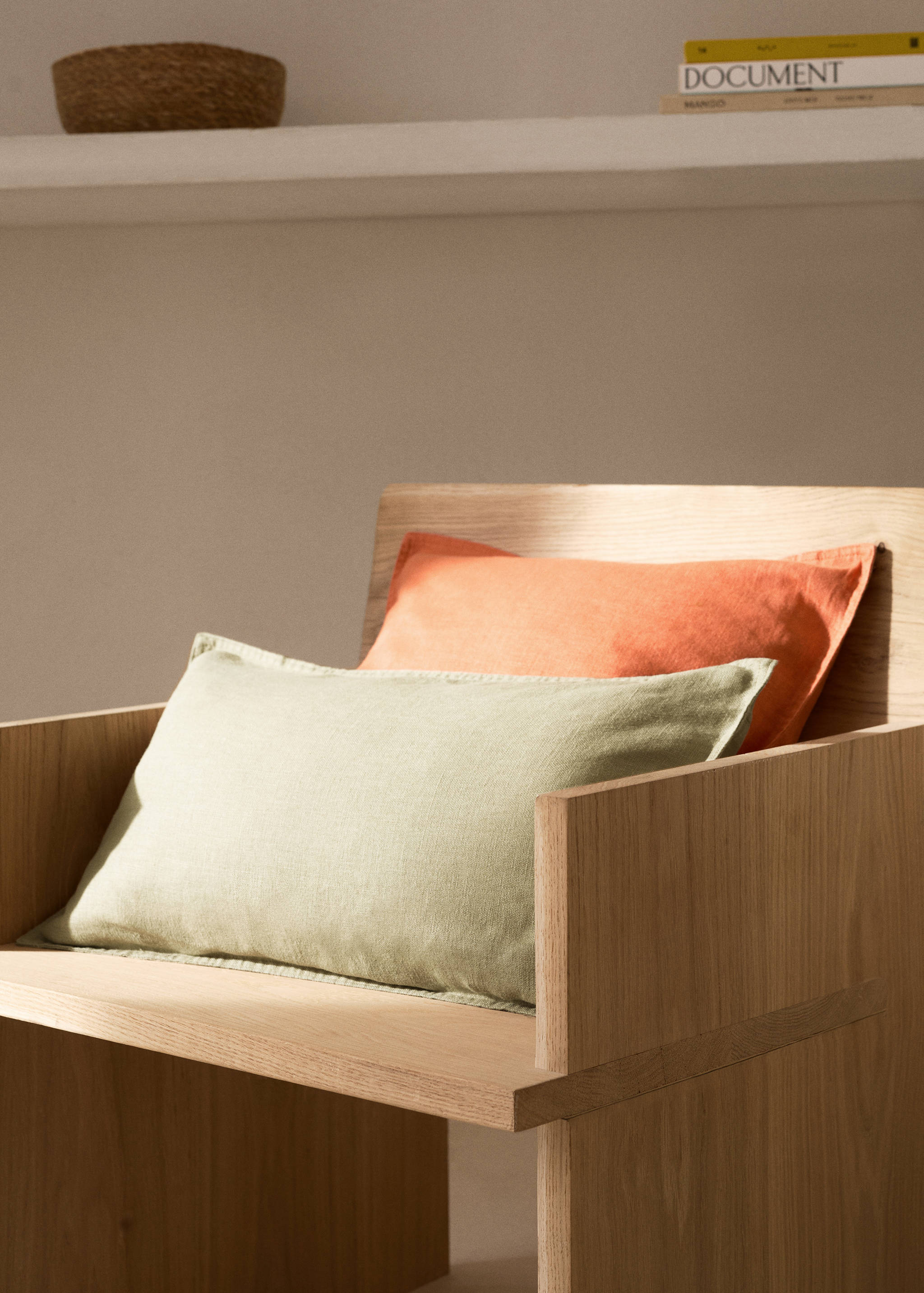 Kissenbezug aus 100 % Leinen 30 x 50 cm - Allgemeine Ansicht