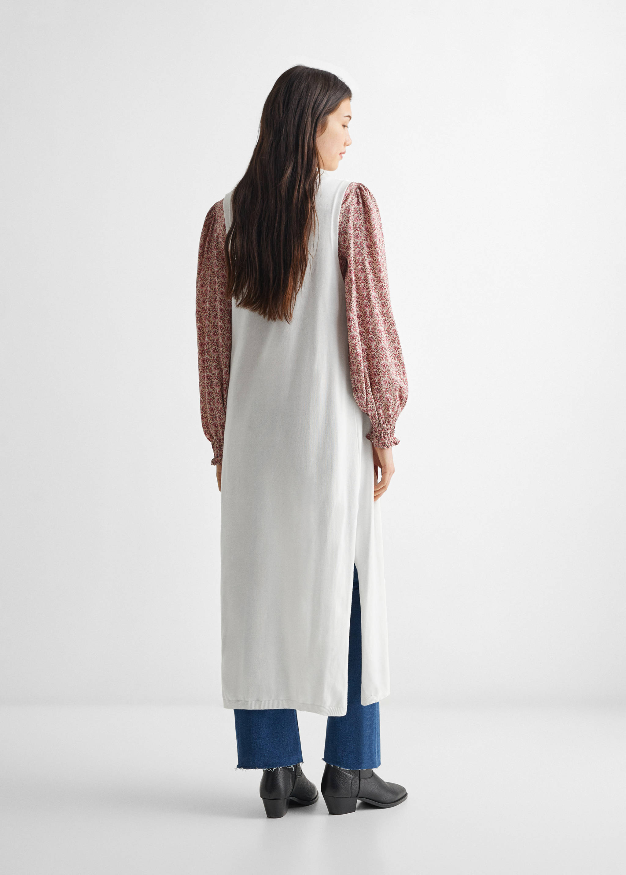 Armilla punt llarg - Revers de l'article