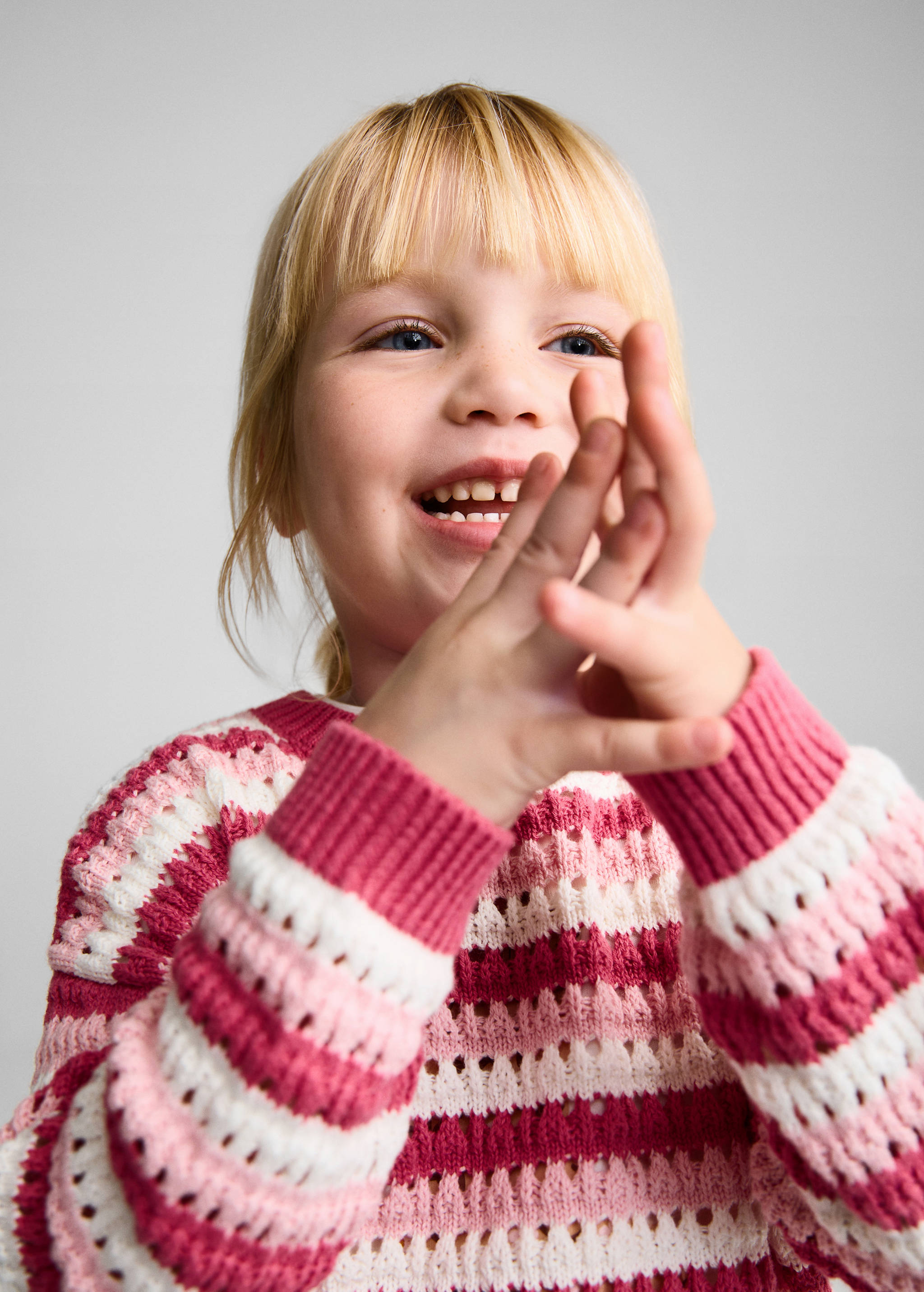 Pull en maille ajourée - Détail de l'article 1