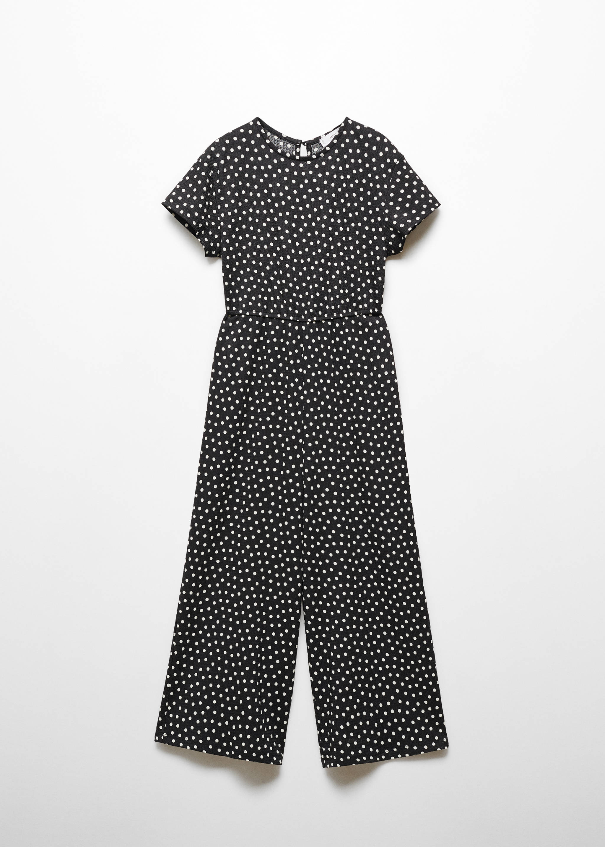 Długi kombinezon w groszki - Artykuł bez modela/modelki