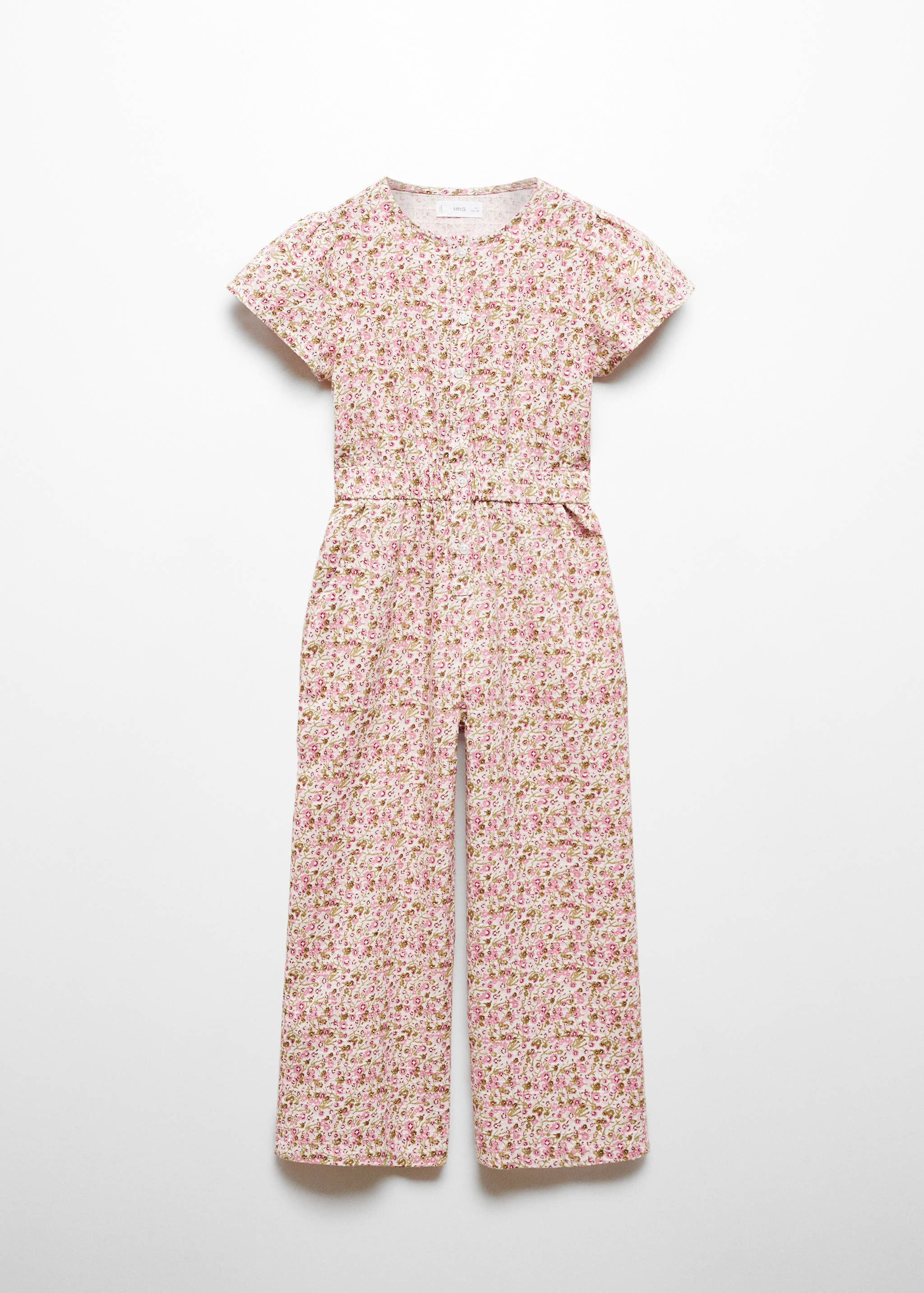 Cotton print jumpsuit - Article without model