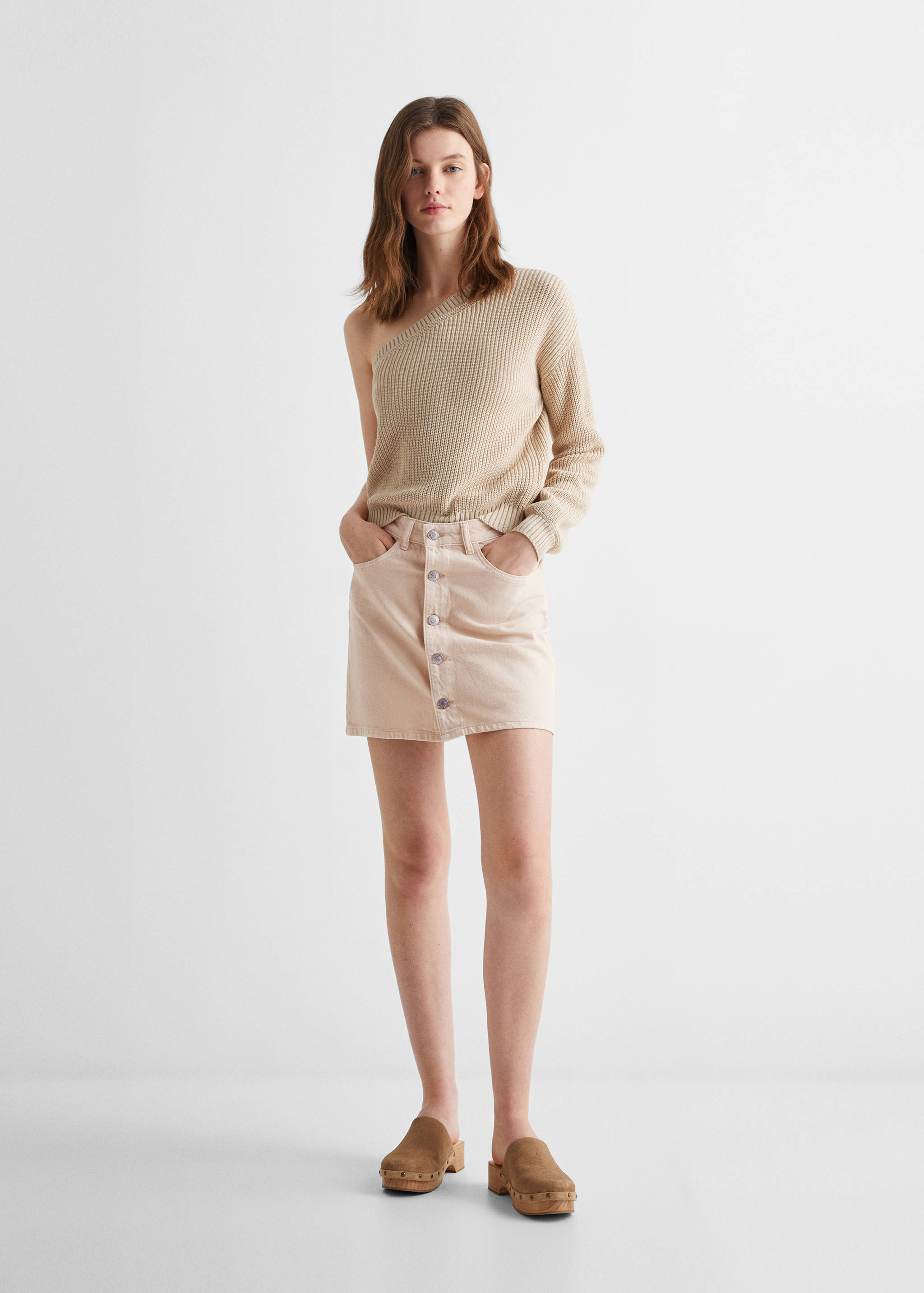 Button skirt - General plane