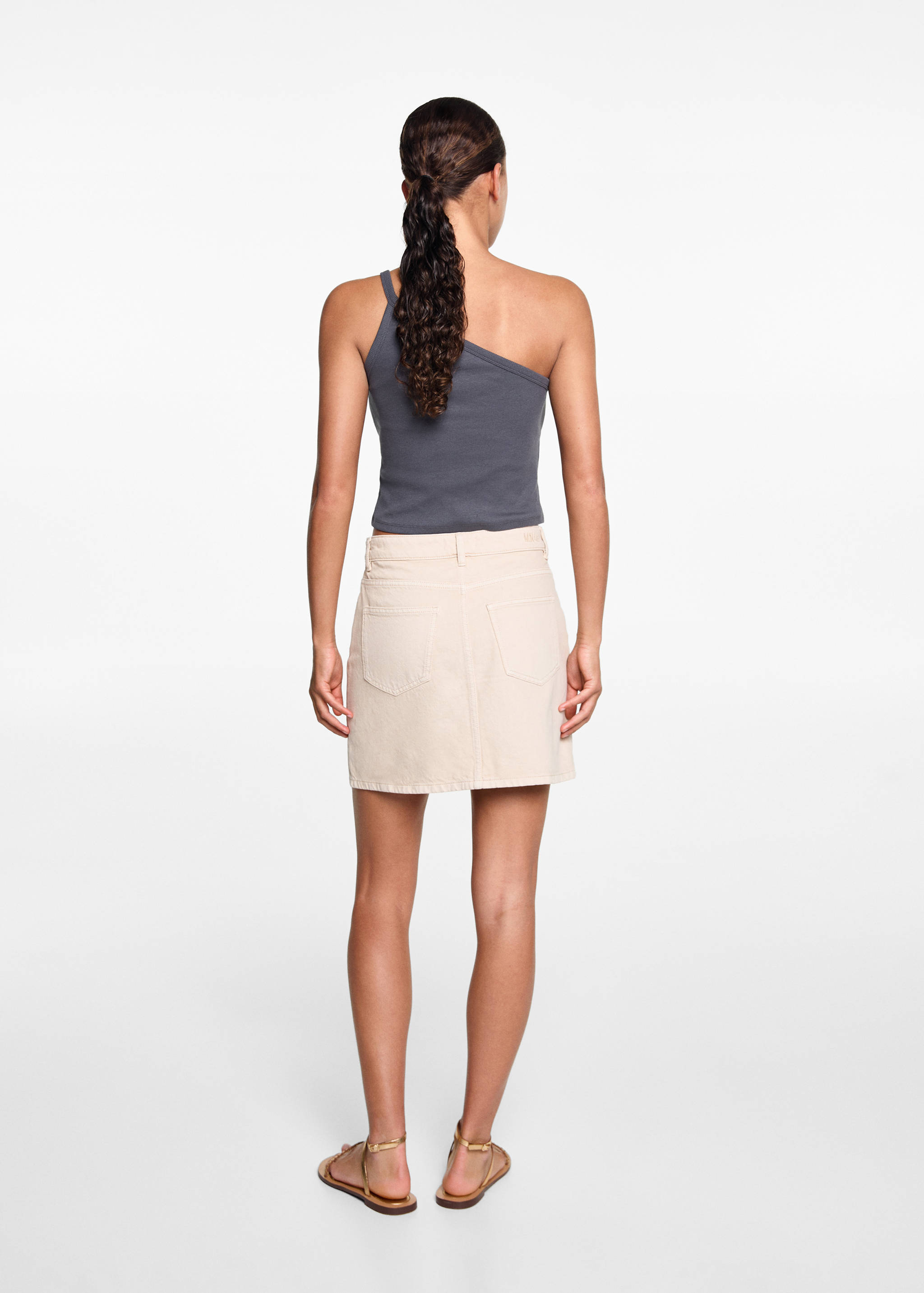 Button skirt - Reverse of the article