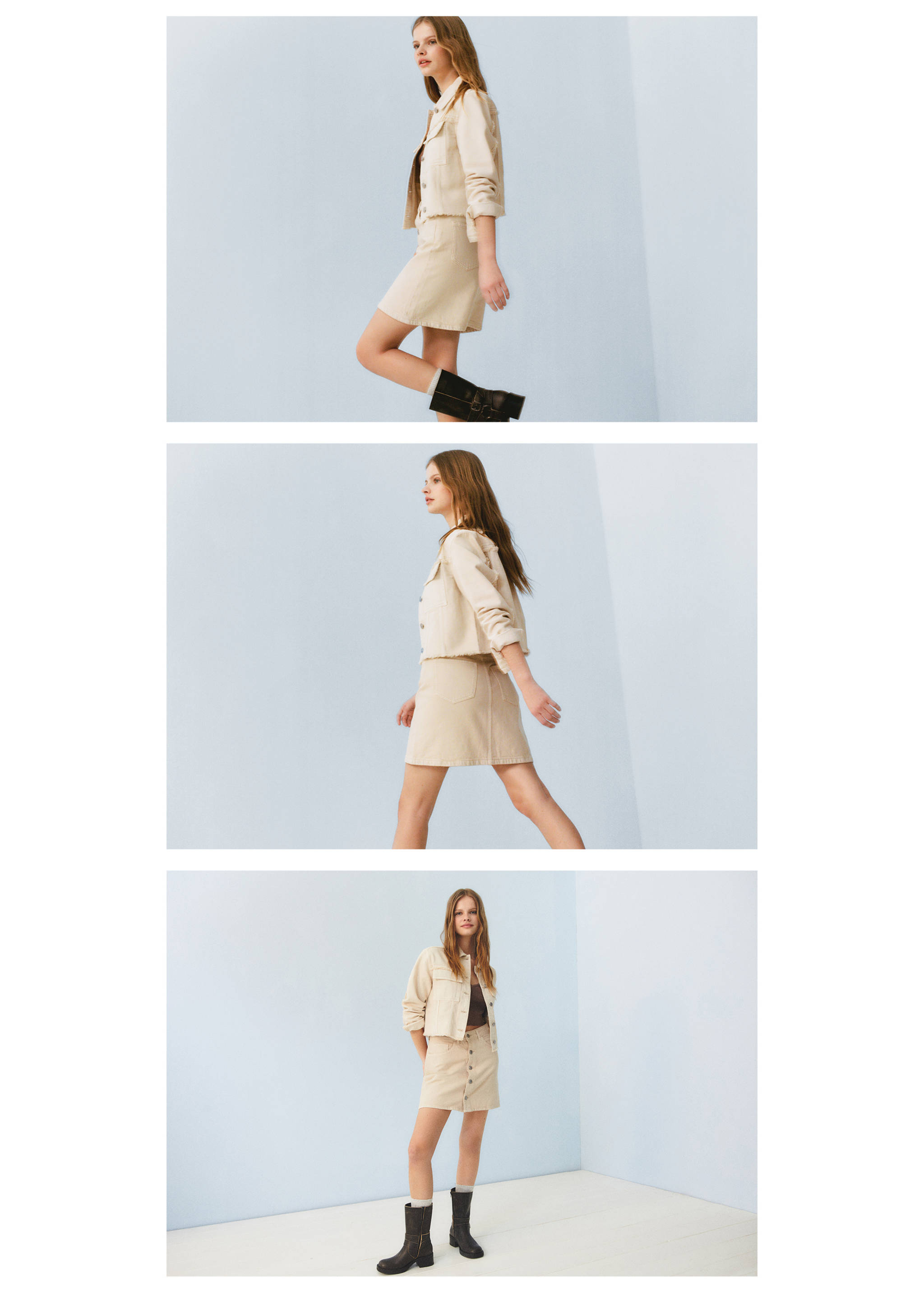 Button skirt - Details of the article 5