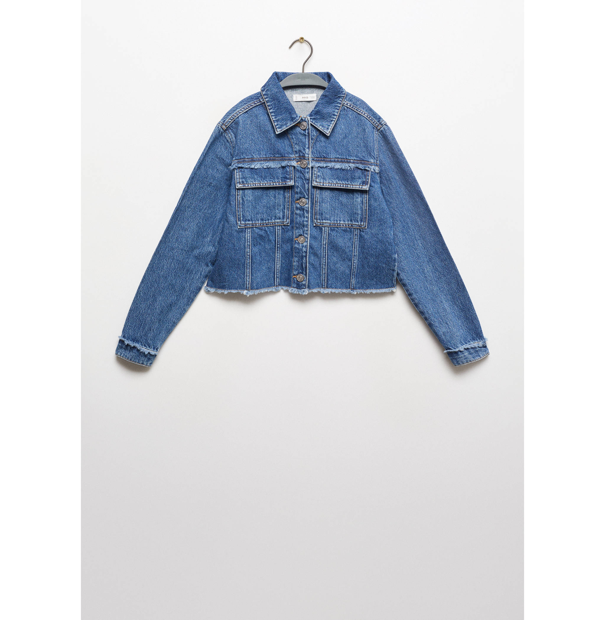 Blouson jean poches - Article sans modèle