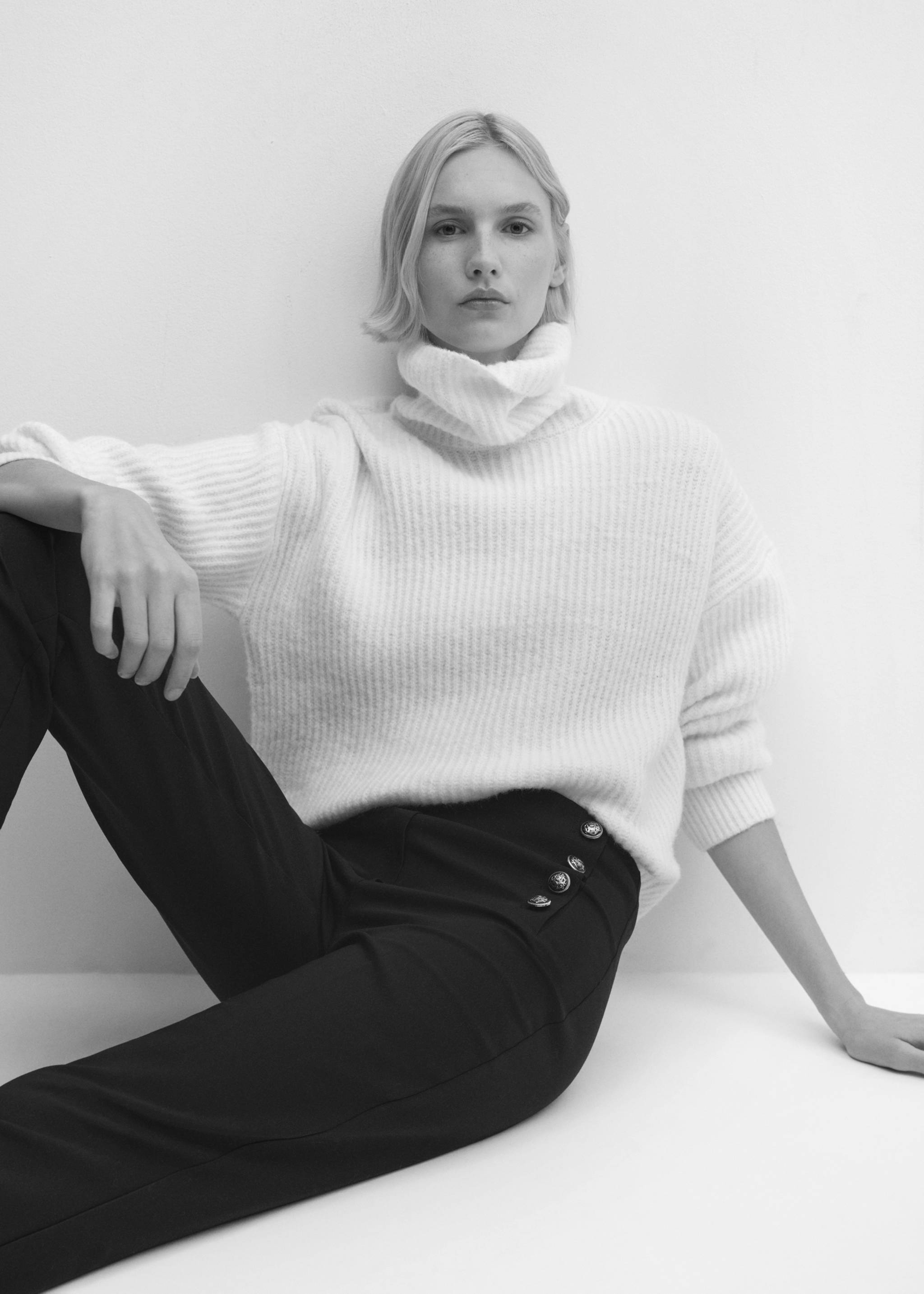 Cropped broek met knopen - Detail van het artikel 2