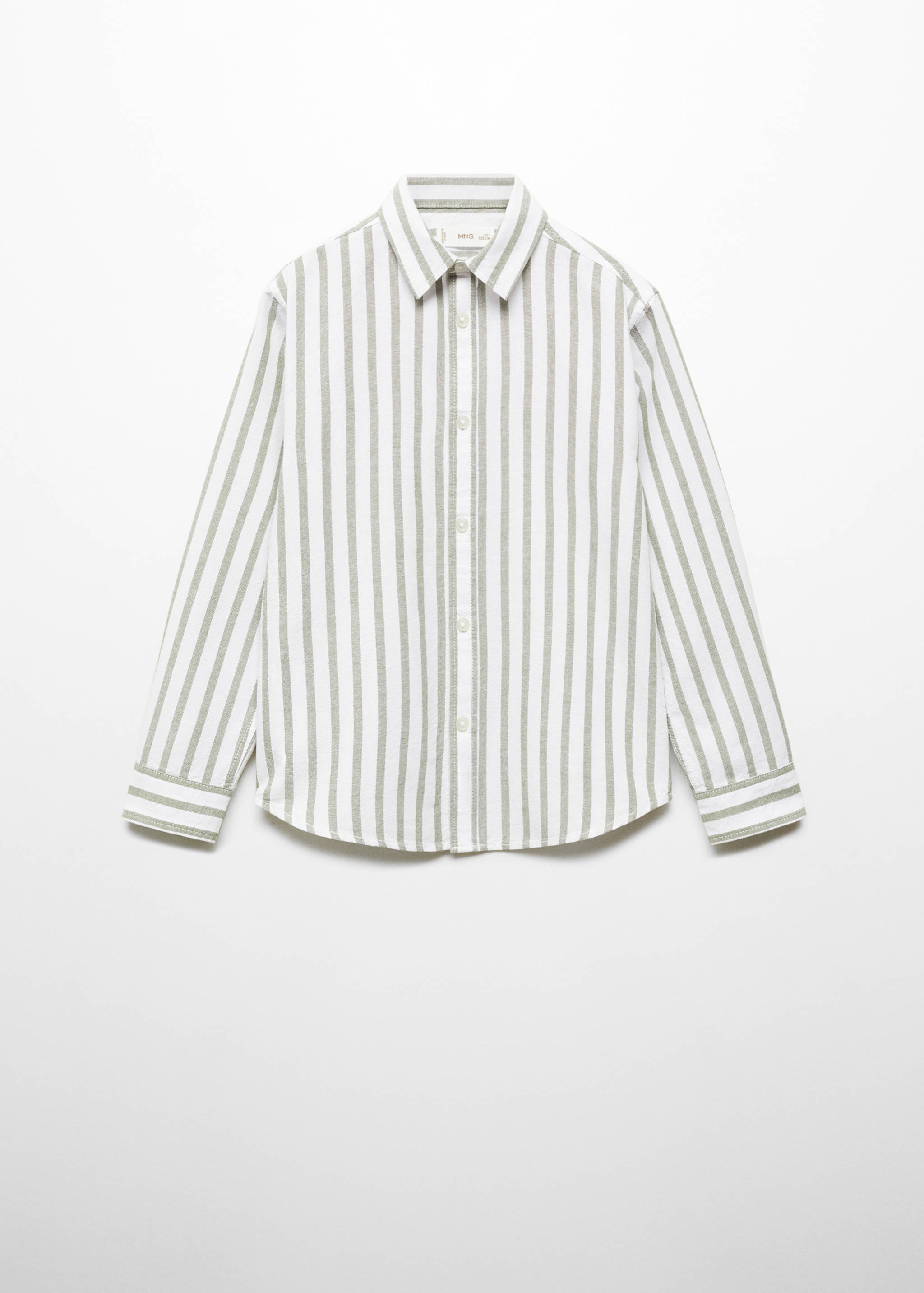 Striped slim-fit shirt - Article without model