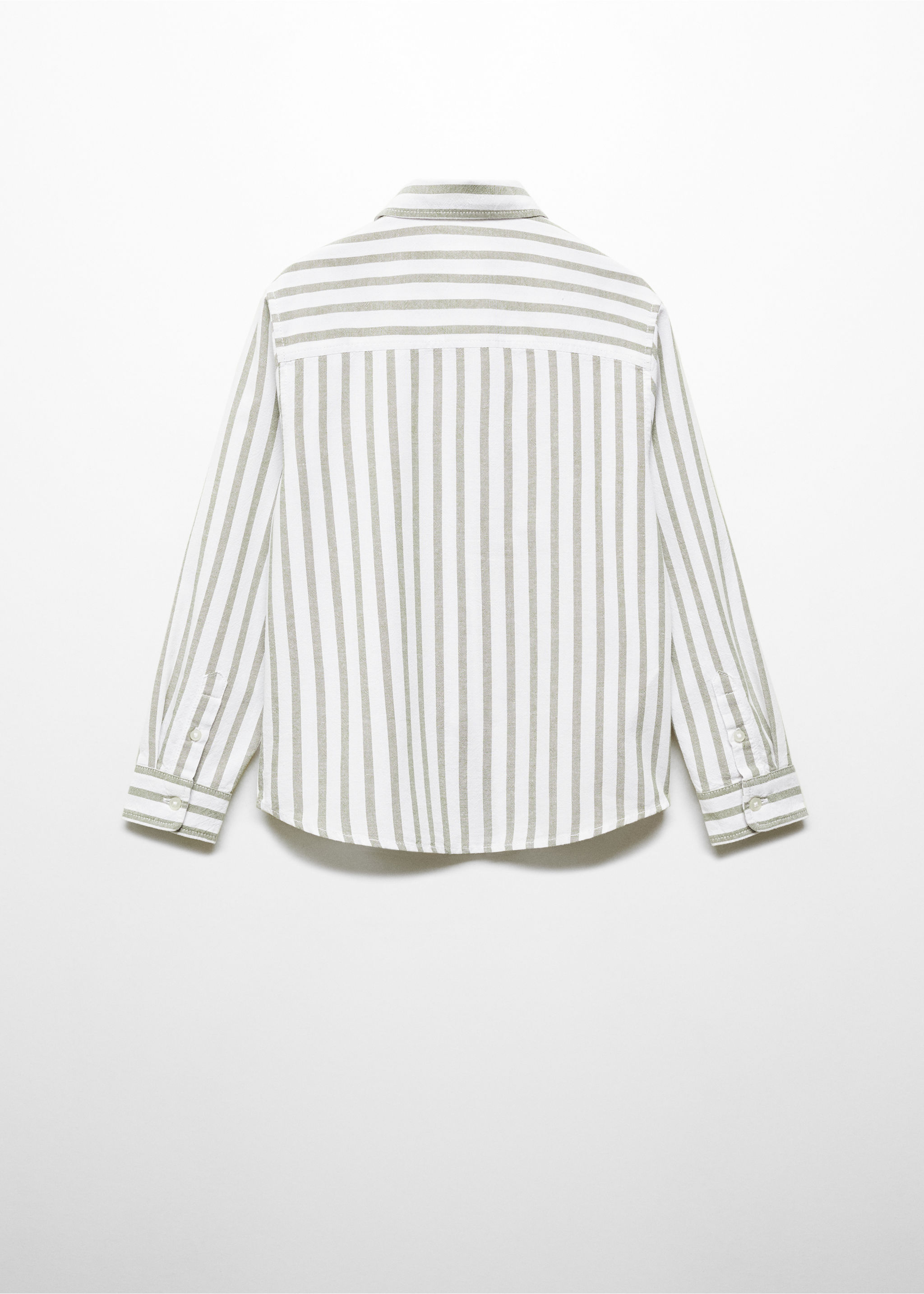 Chemise slim-fit rayures - Verso de l’article