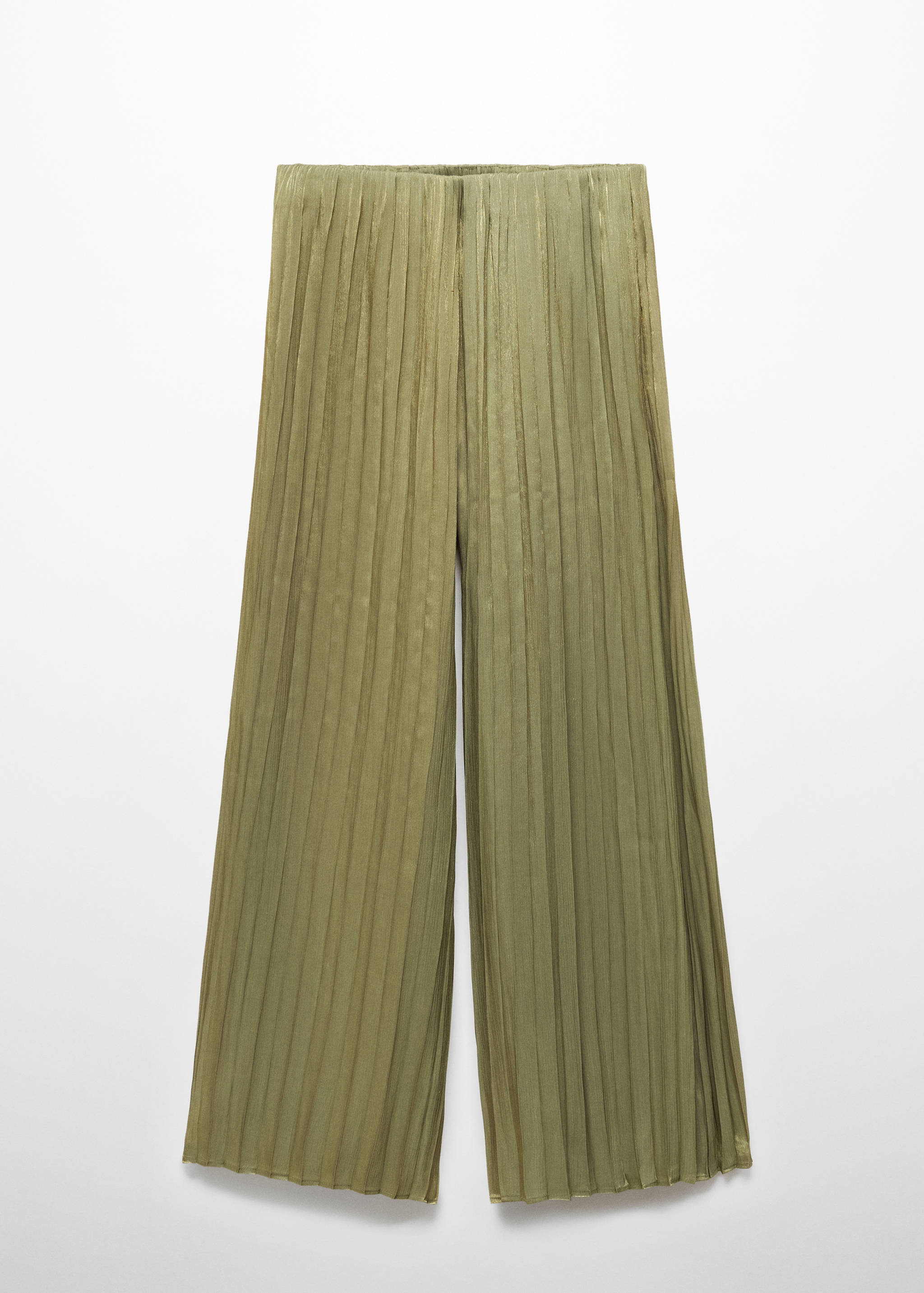Pantalón wide leg plisado - Artículo sin modelo