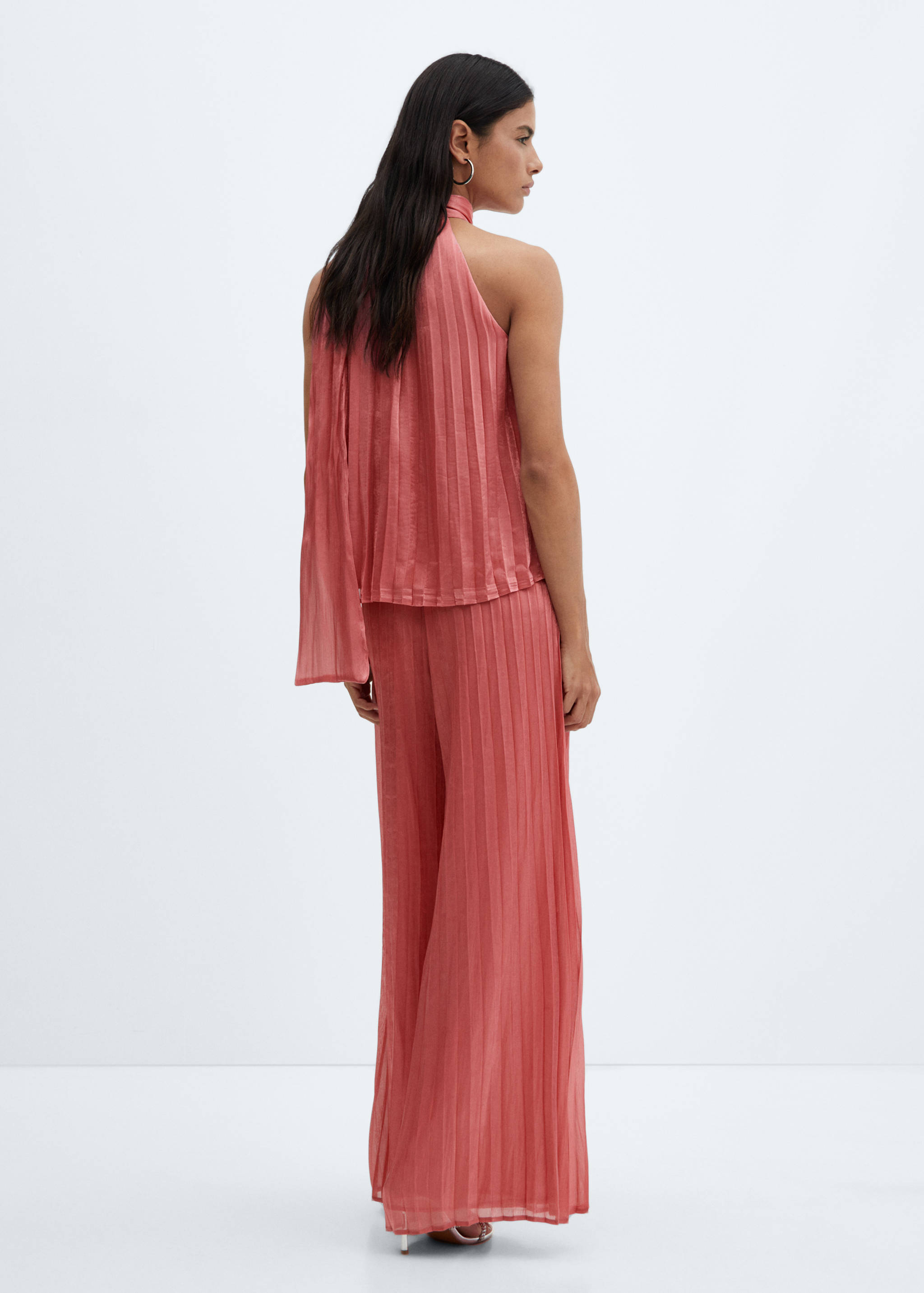 Vida plisserade byxor - Artikelns baksida