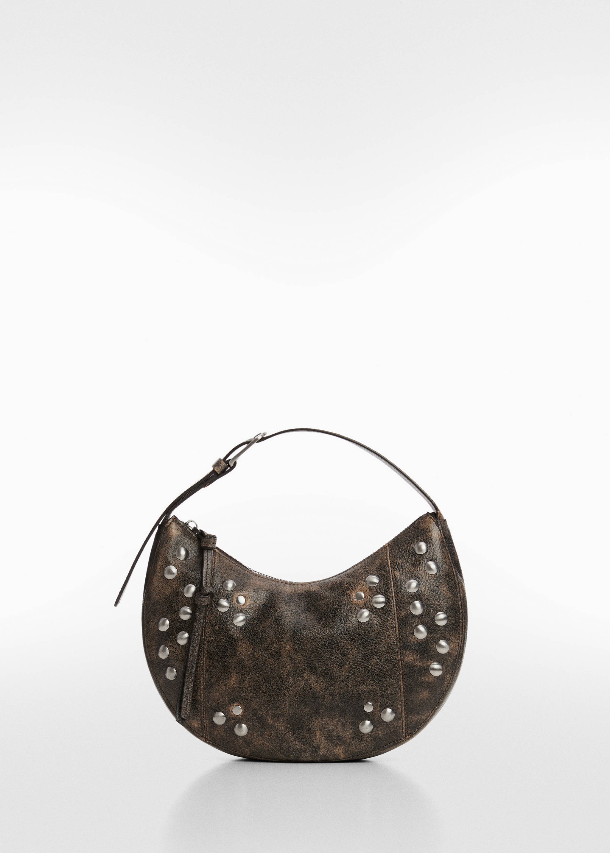 Lederhandtasche mit Nieten - Artikel ohne Model