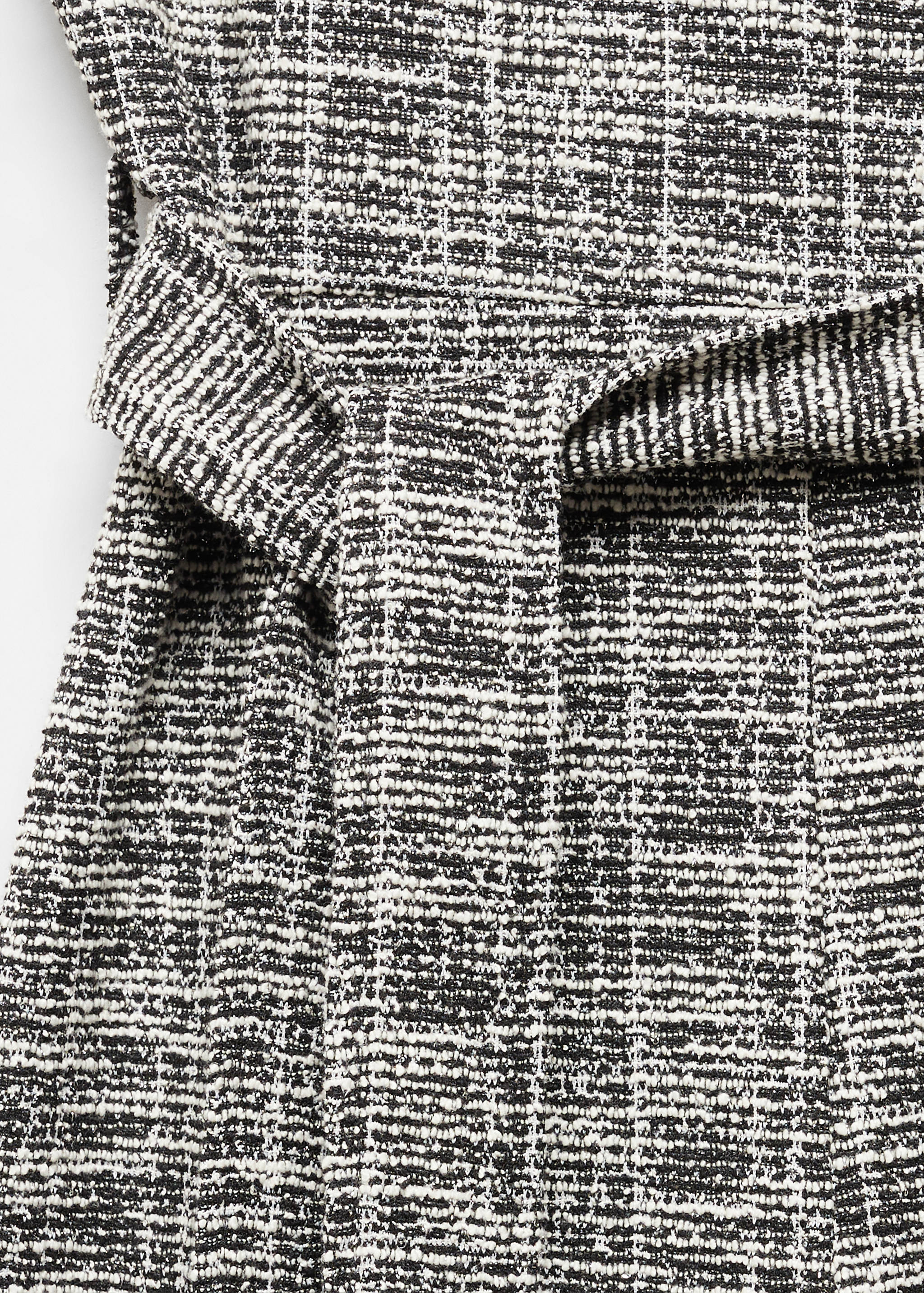 Marbled tweed jumpsuit - Details of the article 8