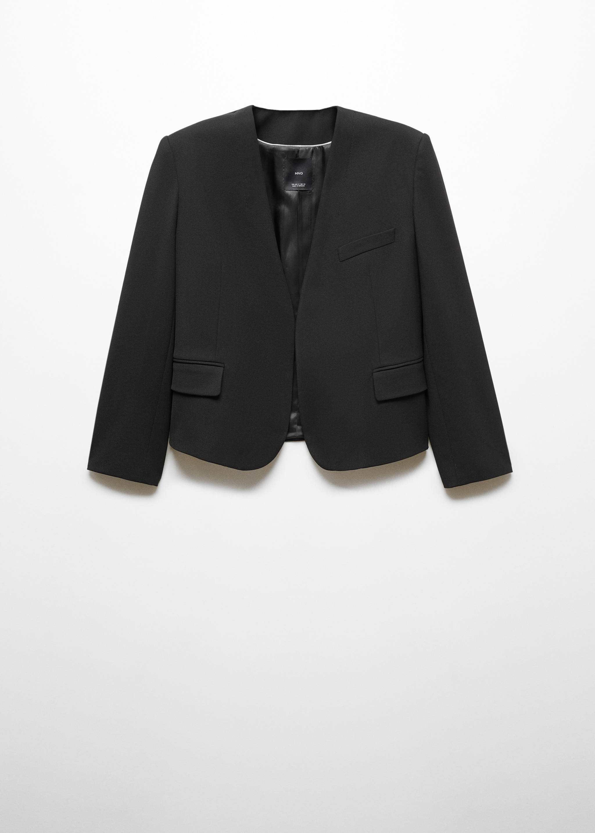 Padded shoulder blazer - Article without model