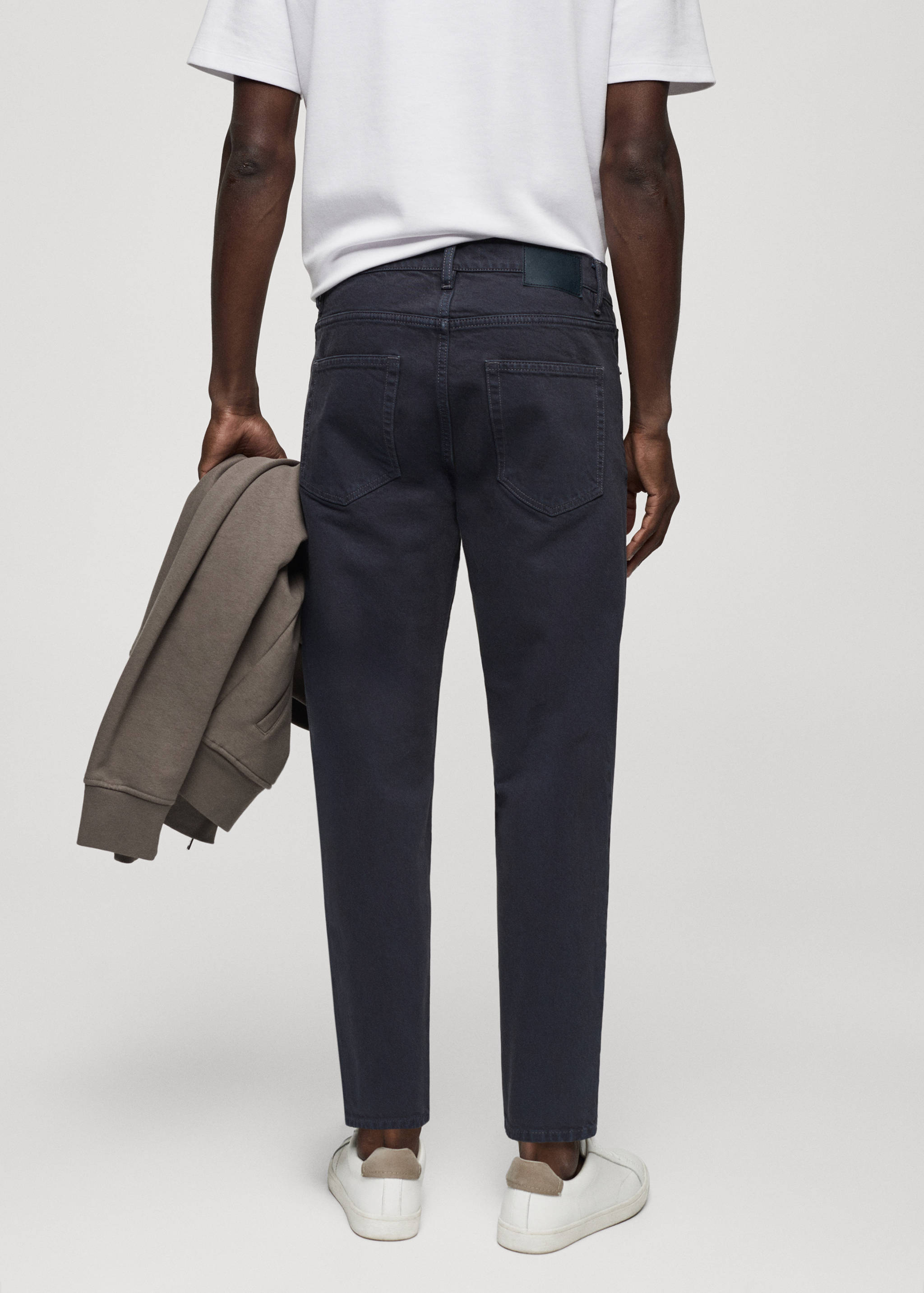 Tapered-fit jeans - Reverse of the article