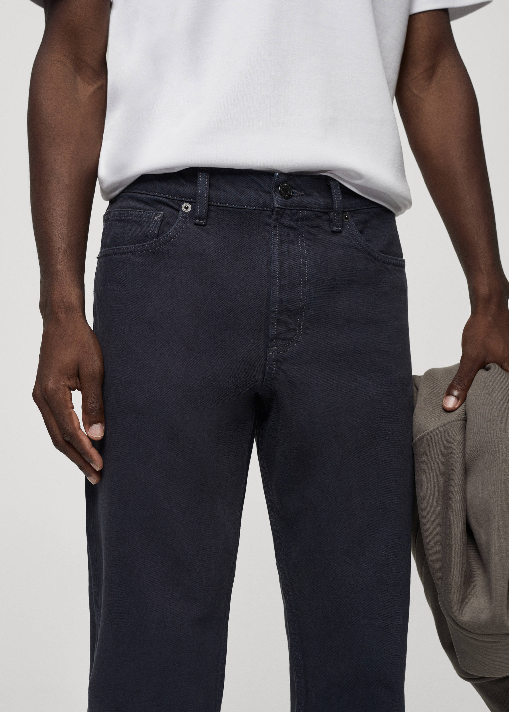 Tapered-fit jeans - Details of the article 1