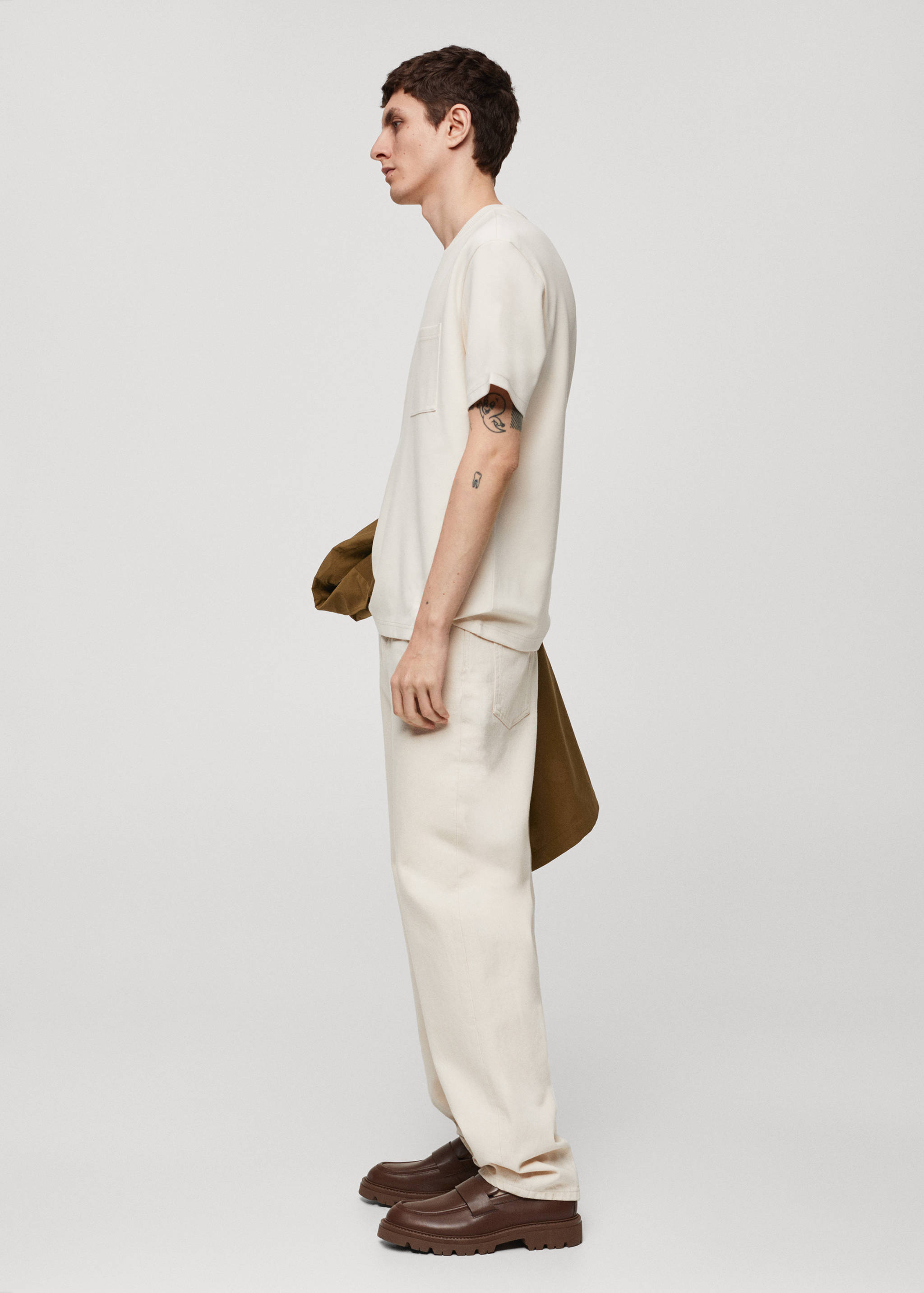 T-shirt relaxed-fit tasca - Dettaglio dell'articolo 2