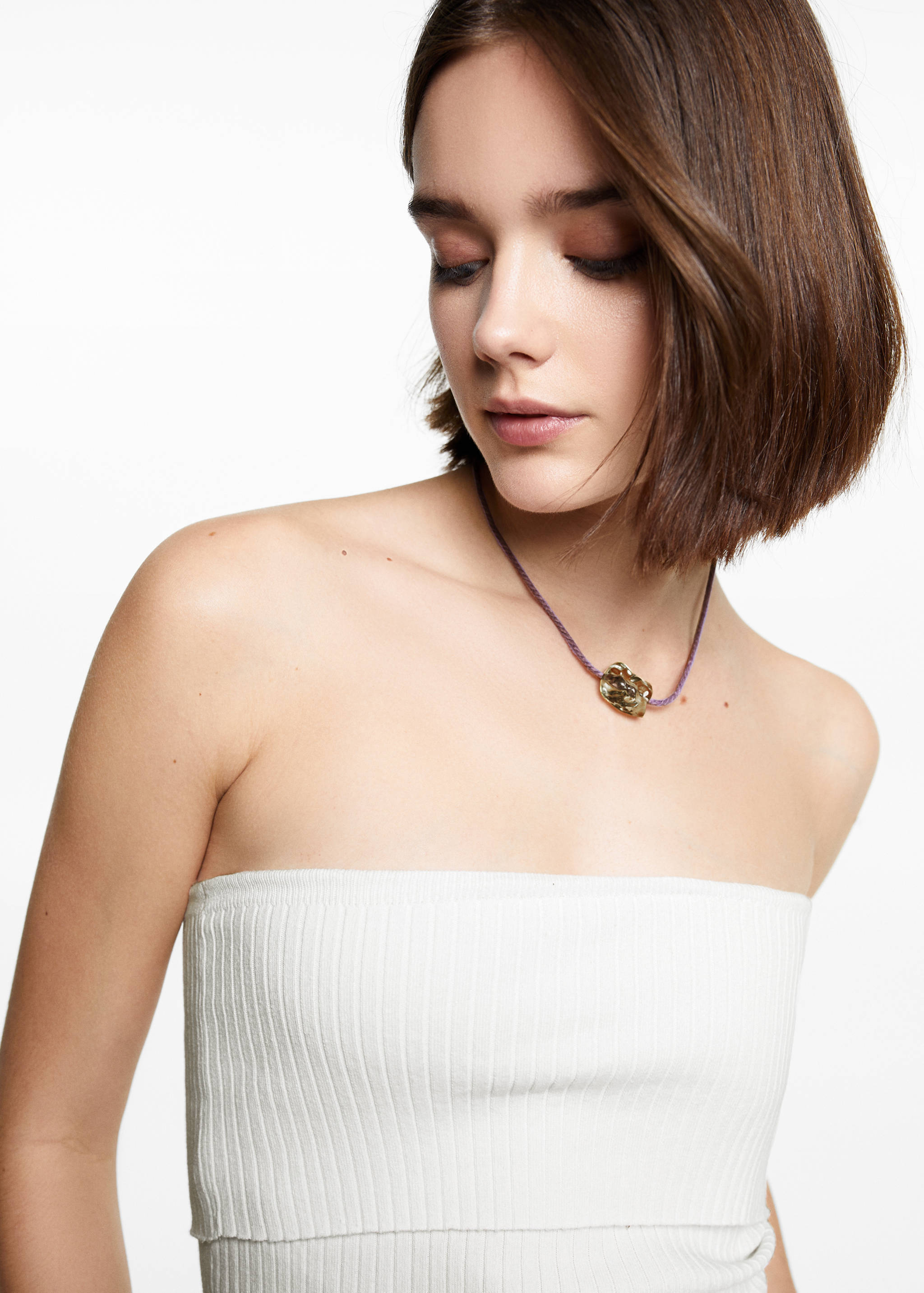 Top s výstřihem bez ramínek - Detail zboží 1