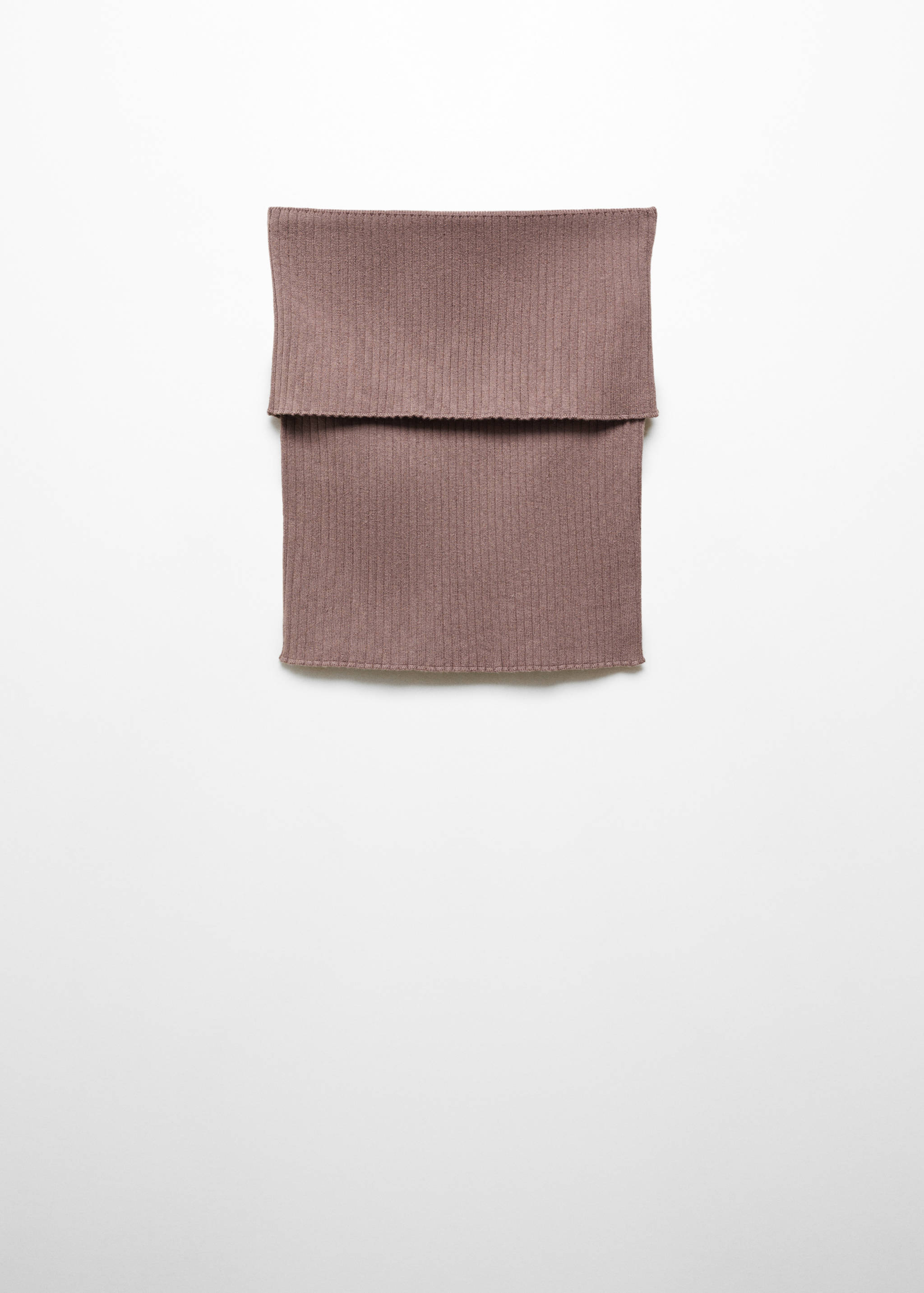 Top s výstřihem bez ramínek - Zboží bez modelu