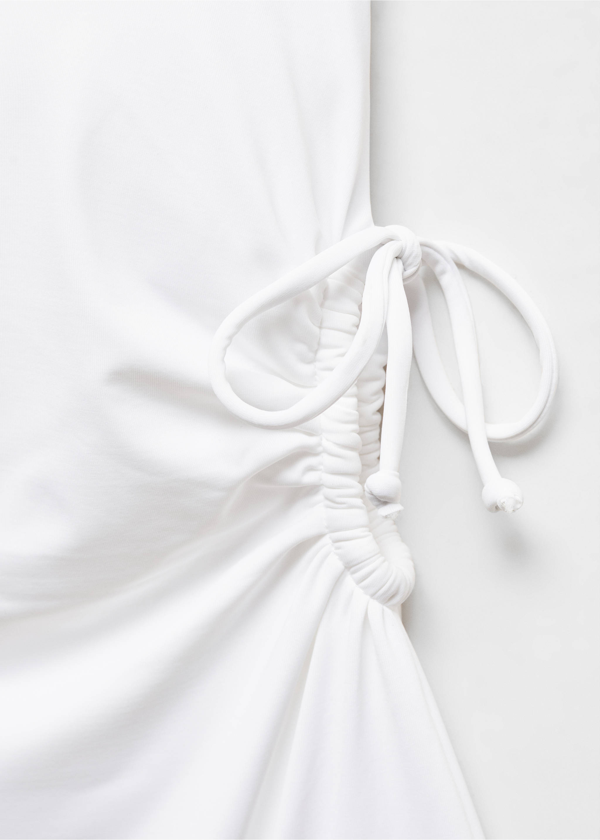 Cut-out detail swimsuit - Details of the article 8, Off White. Ref: 67095147-00.
