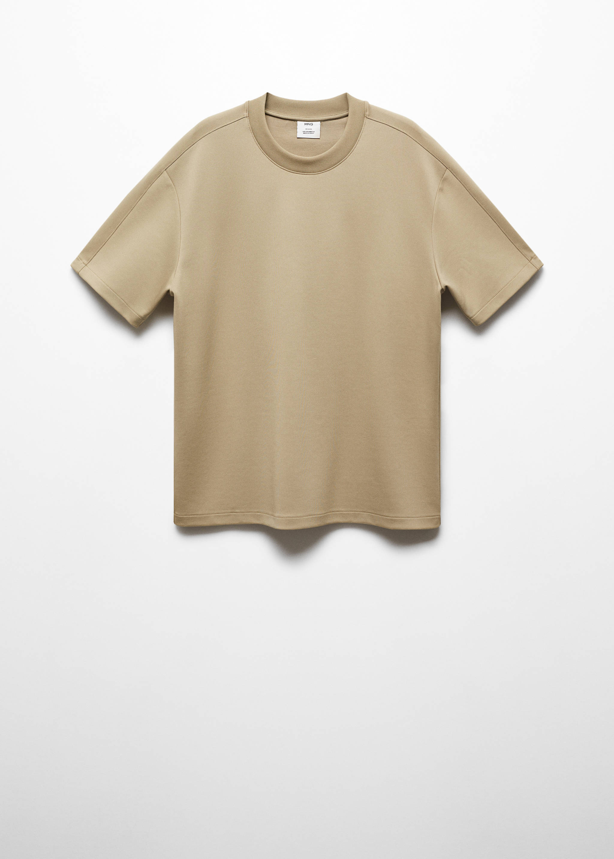 T-shirt relaxed-fit tessuto stretch - Articolo senza modello