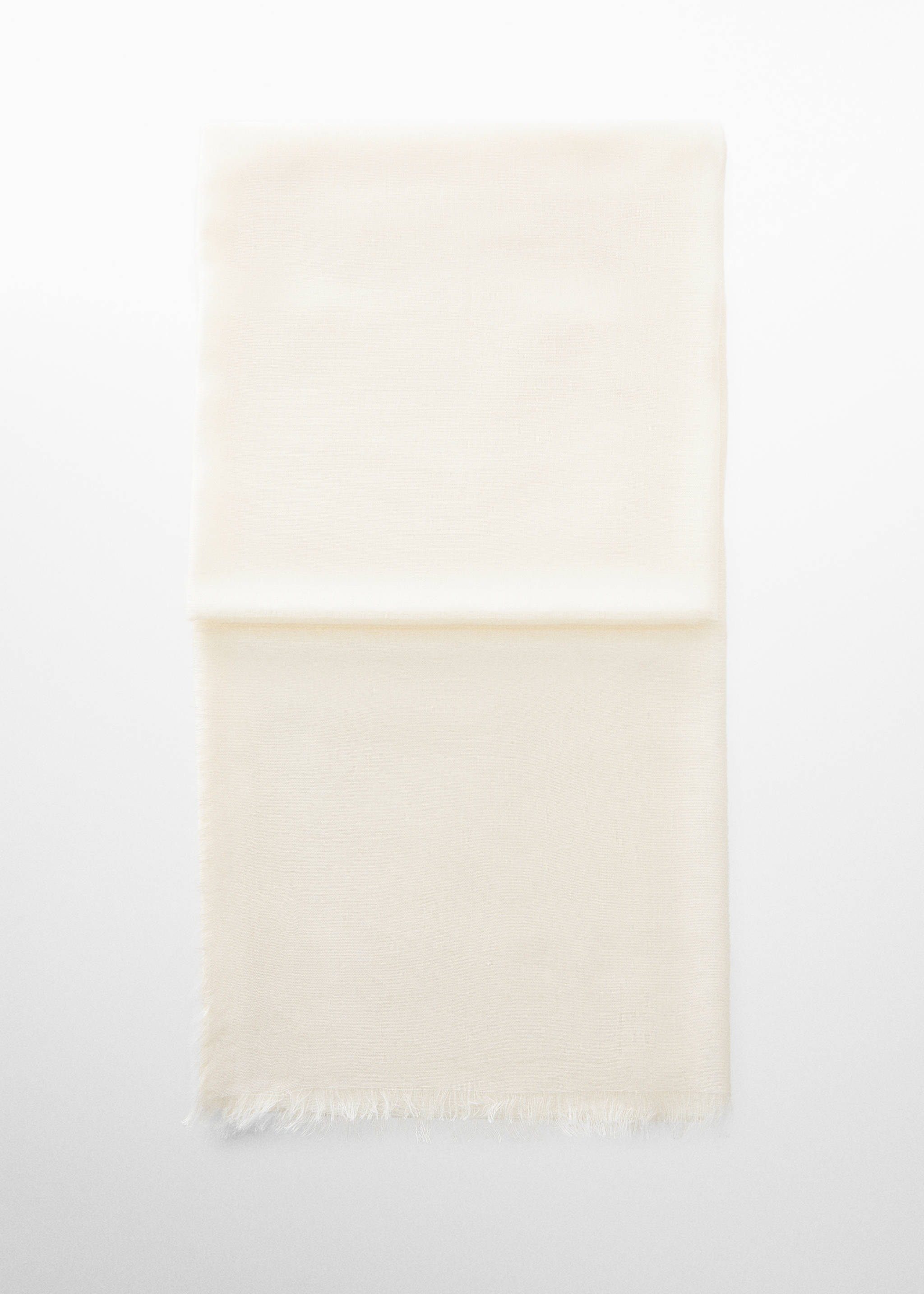 Linen blend scarf - Article without model