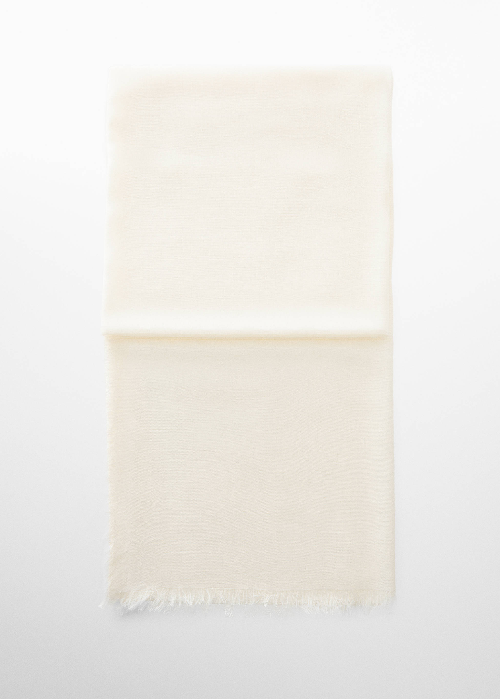 Linen blend scarf - Article without model