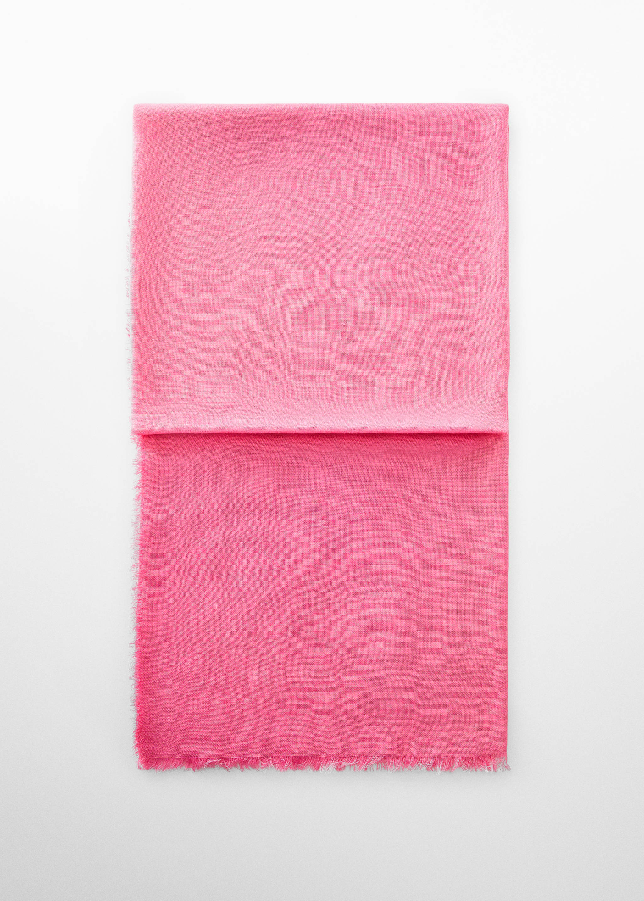 Linen blend scarf - Article without model