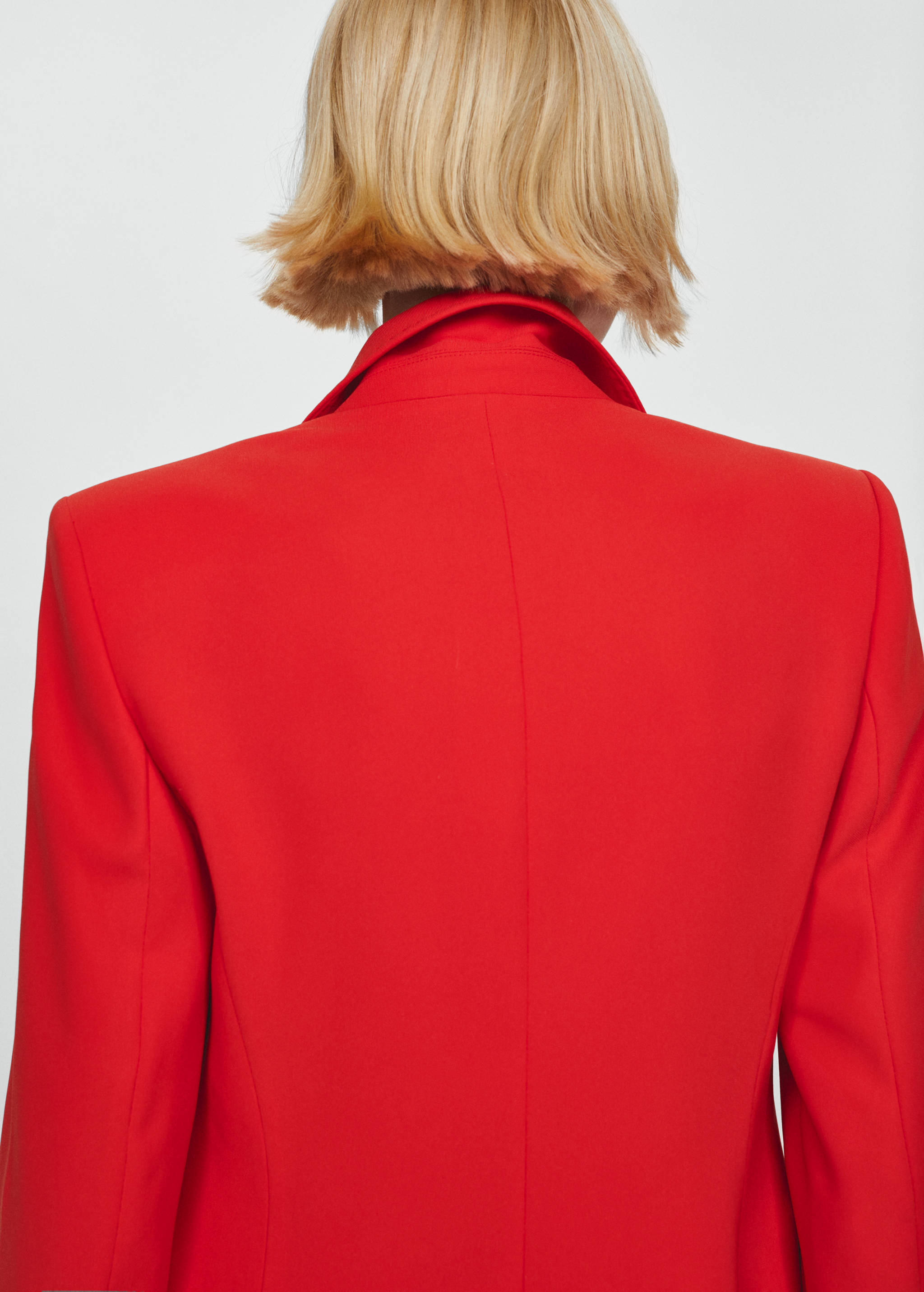 Double-breasted suit blazer - Details of the article 2