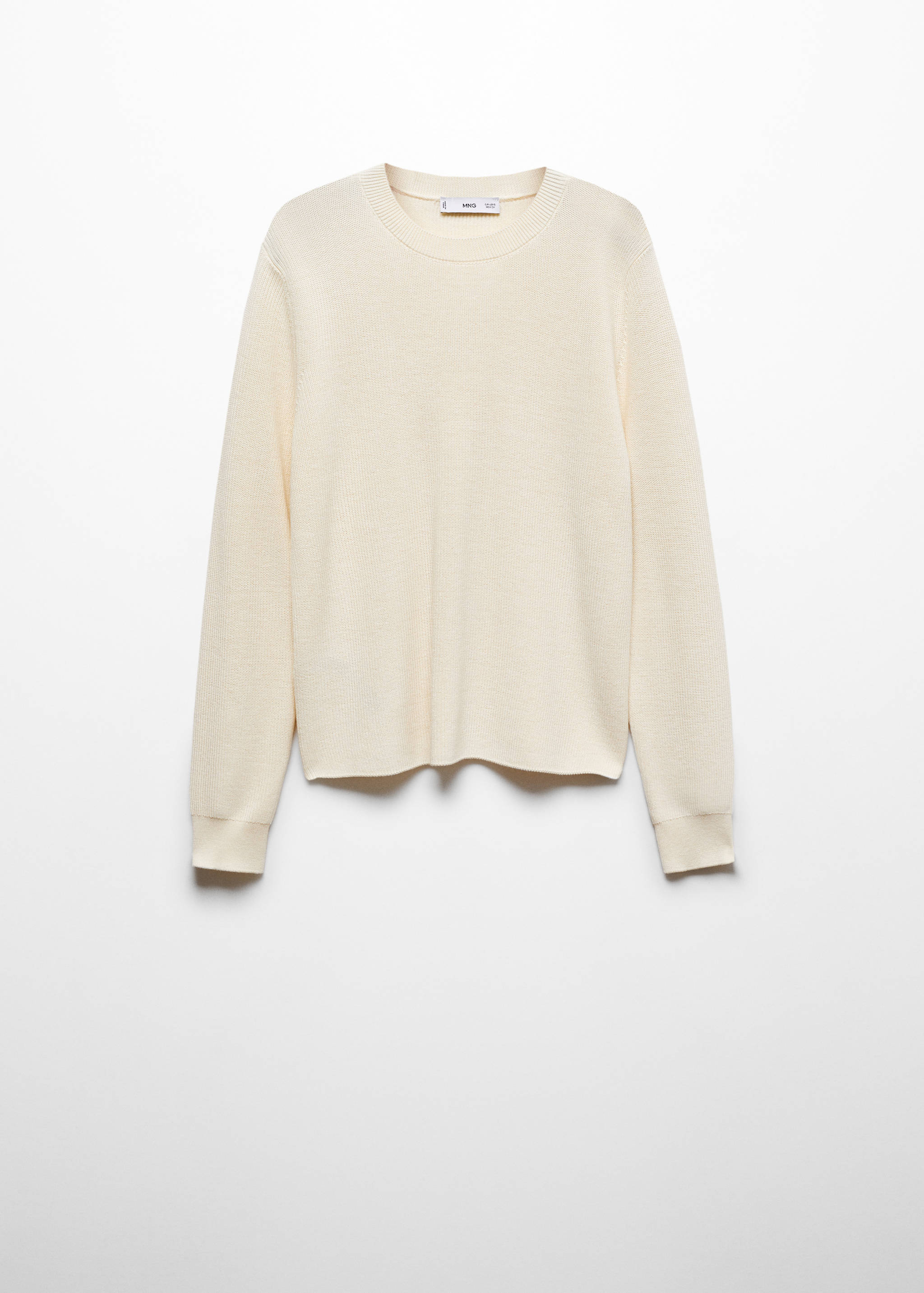 Jersey punto cuello redondo - Artículo sin modelo