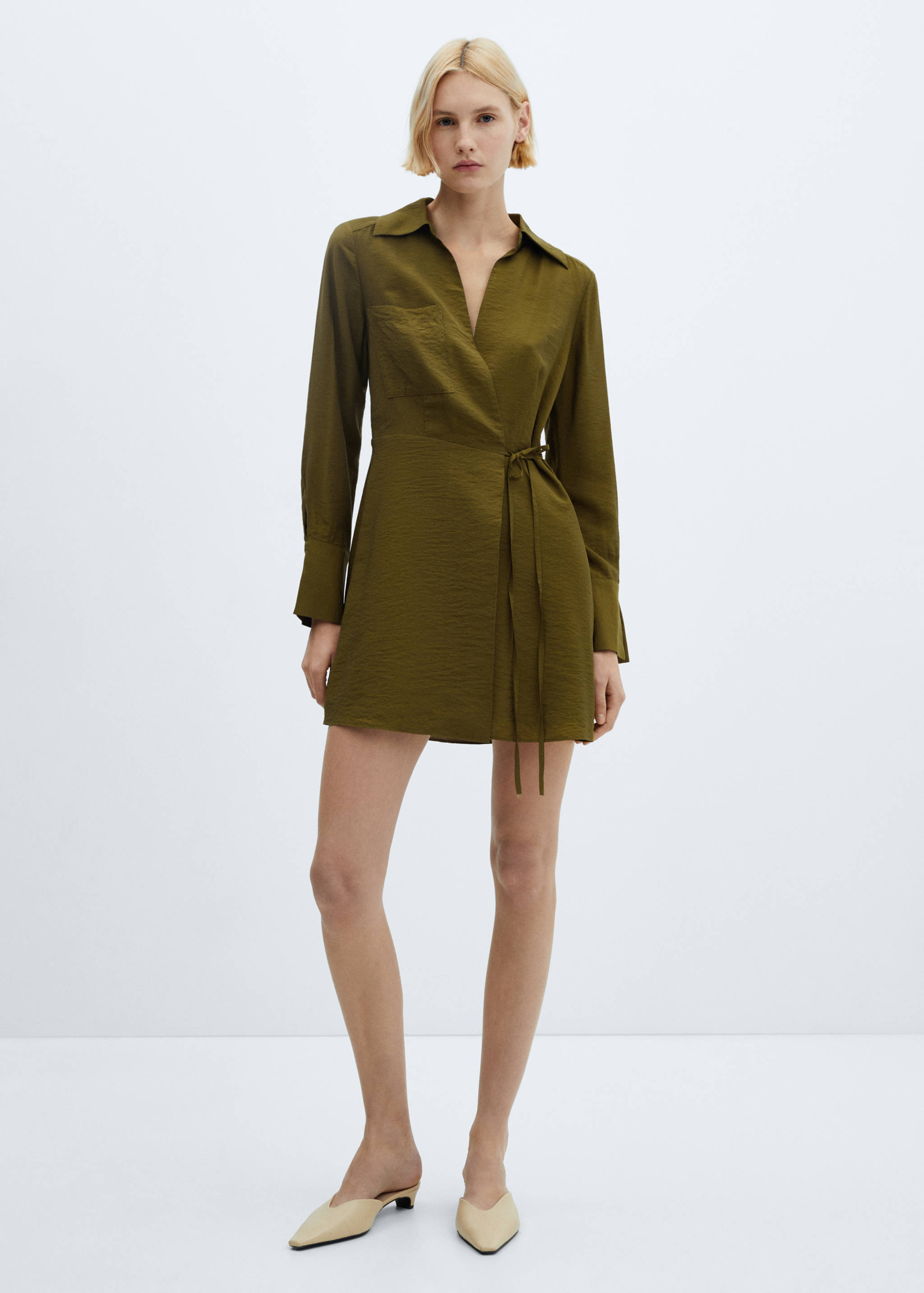 Bow wrap dress - General plane