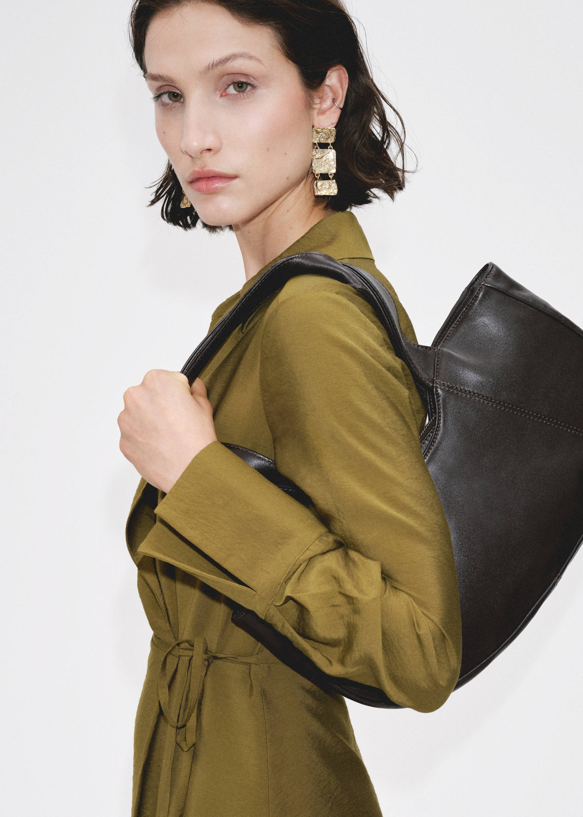 Bow wrap dress - Details of the article 6