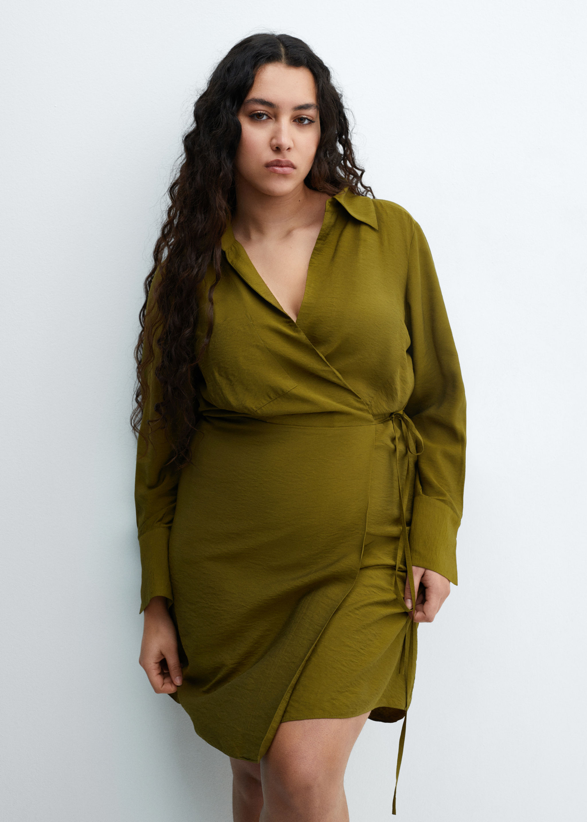 Vestido cruzado lazo - Detalle del artículo 5