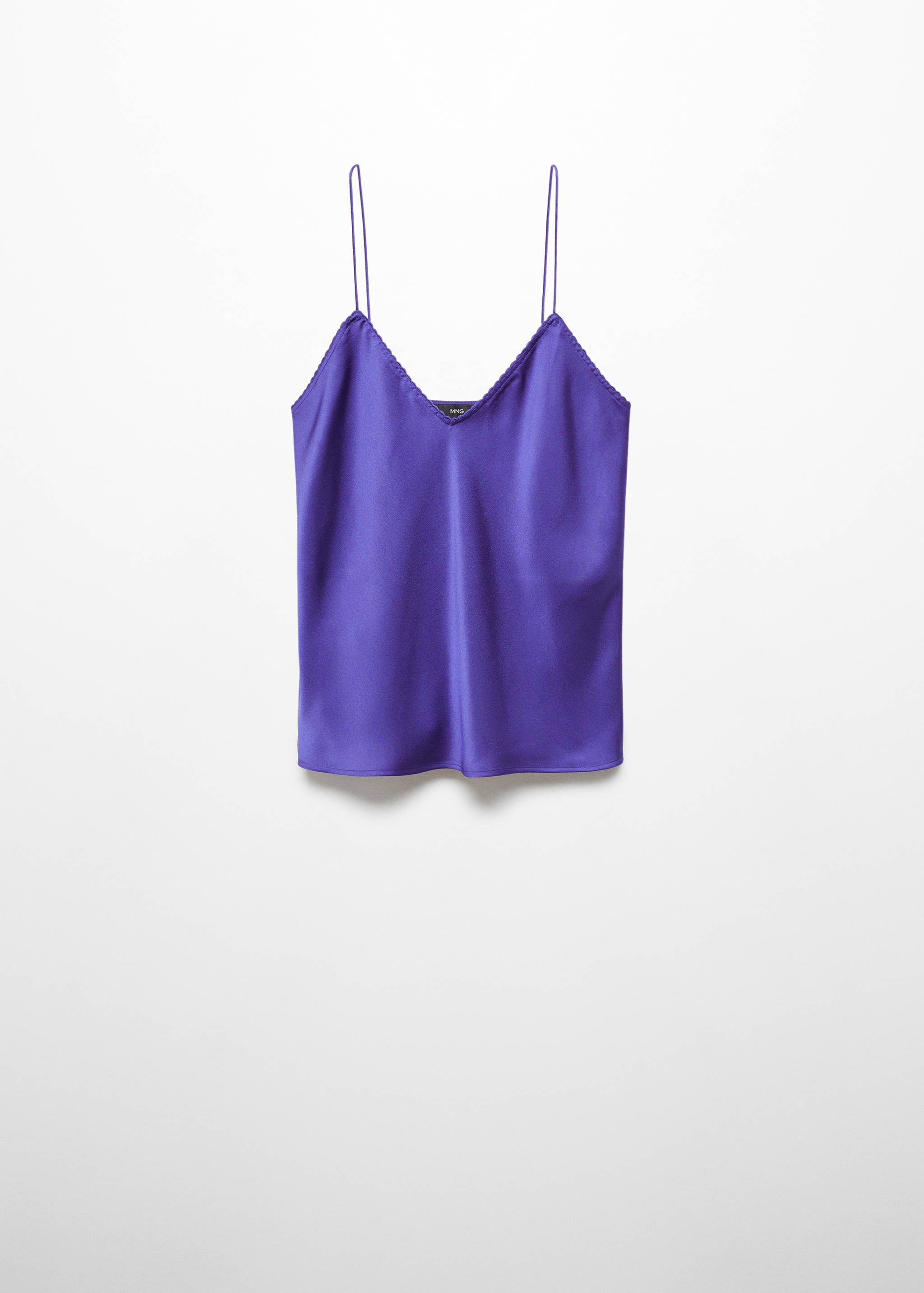 Pleated lace top - Article without model