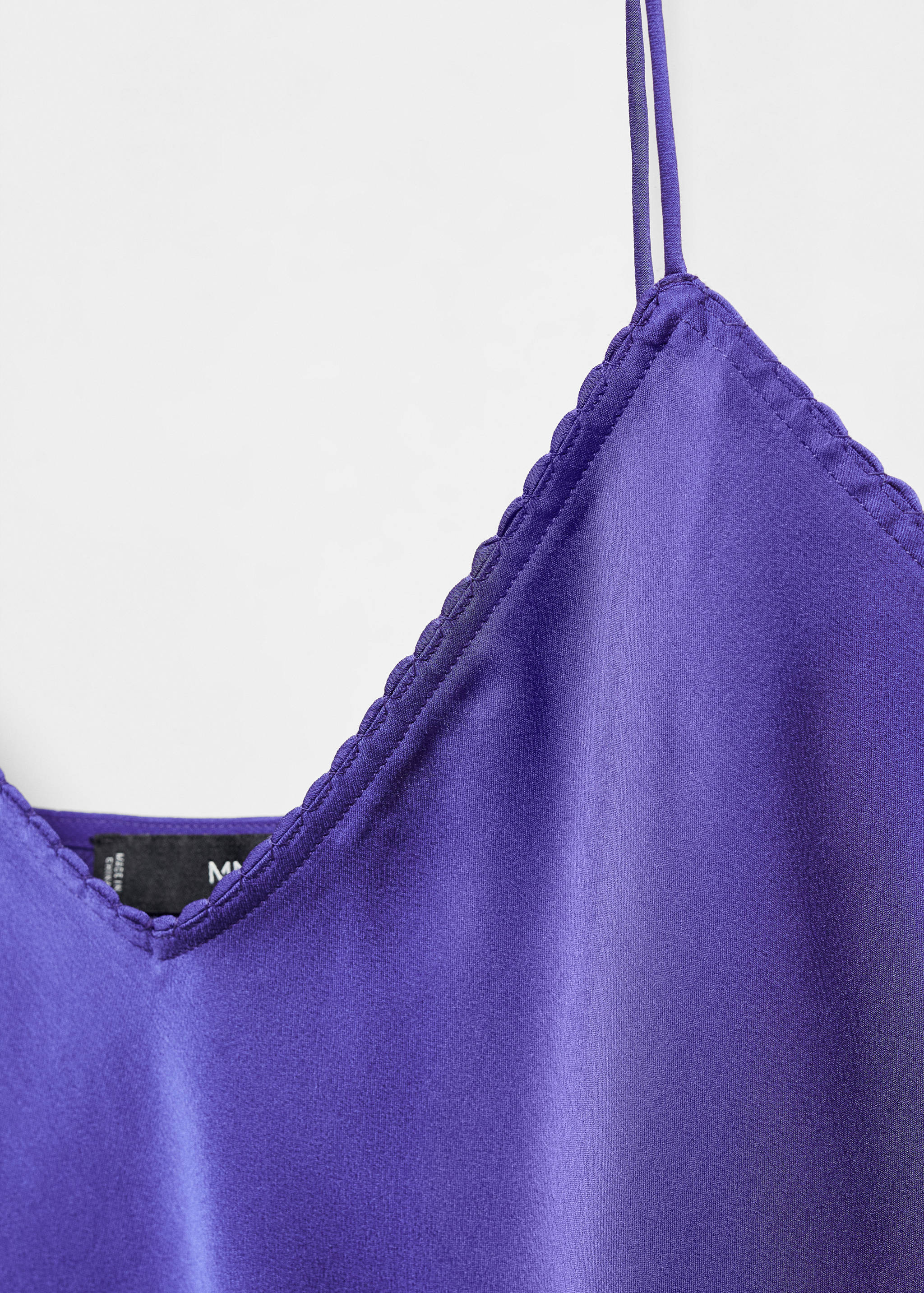 Pleated lace top - Details of the article 8