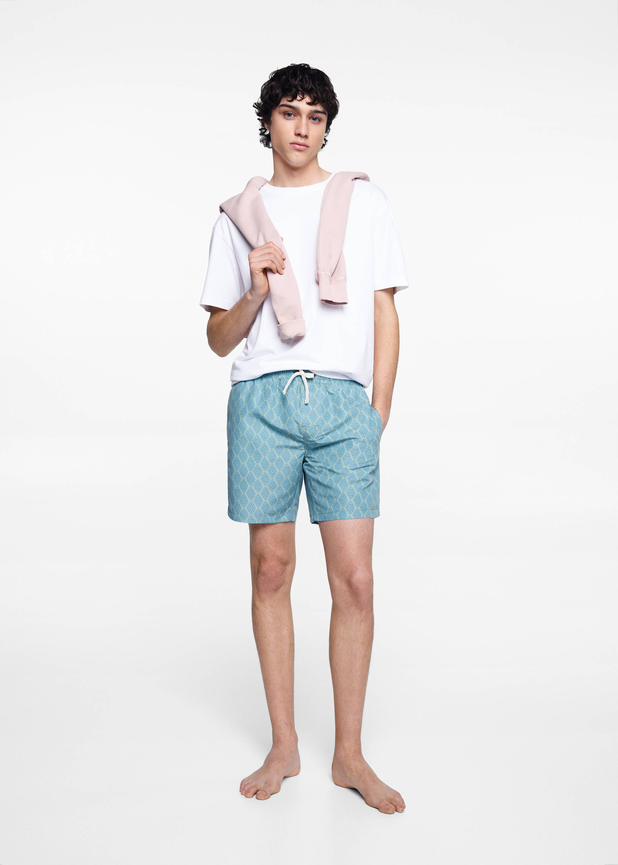 Mönstrade badbyxor - Allmän bild